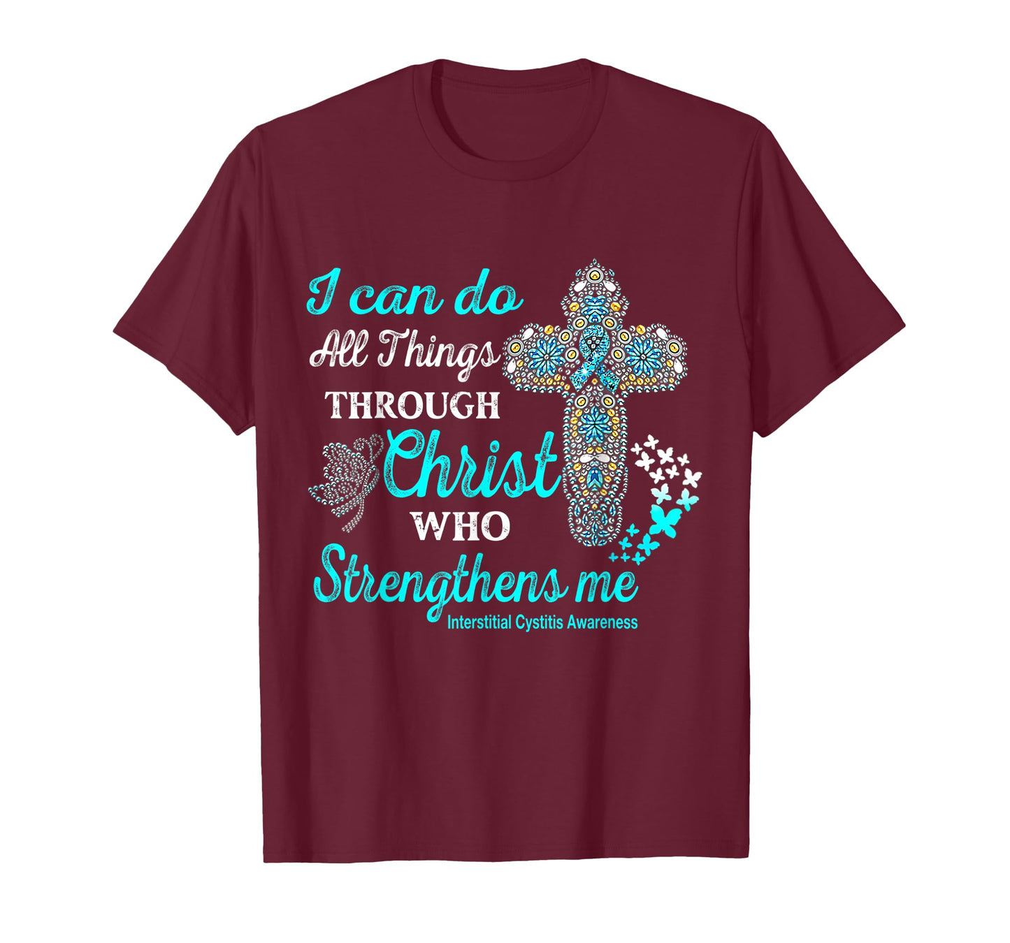 Interstitial Cystitis Awareness Christ T-Shirt