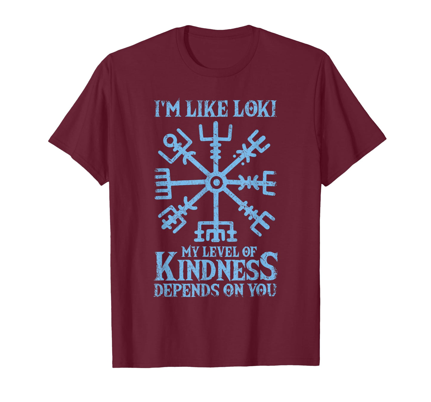 Loki Viking Norse Mythology God Loki T-Shirt, Small, Black