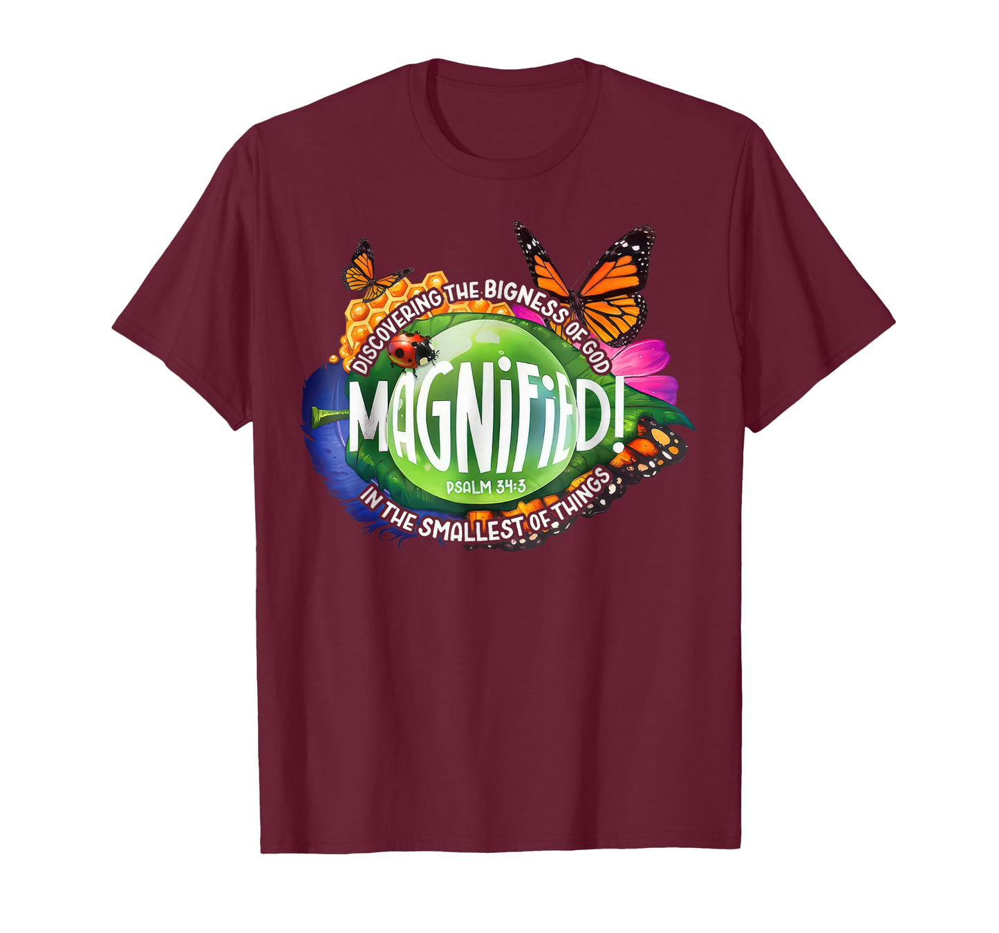 Magnified VBS 2025 Discovering the Bigness of God Christian T-Shirt