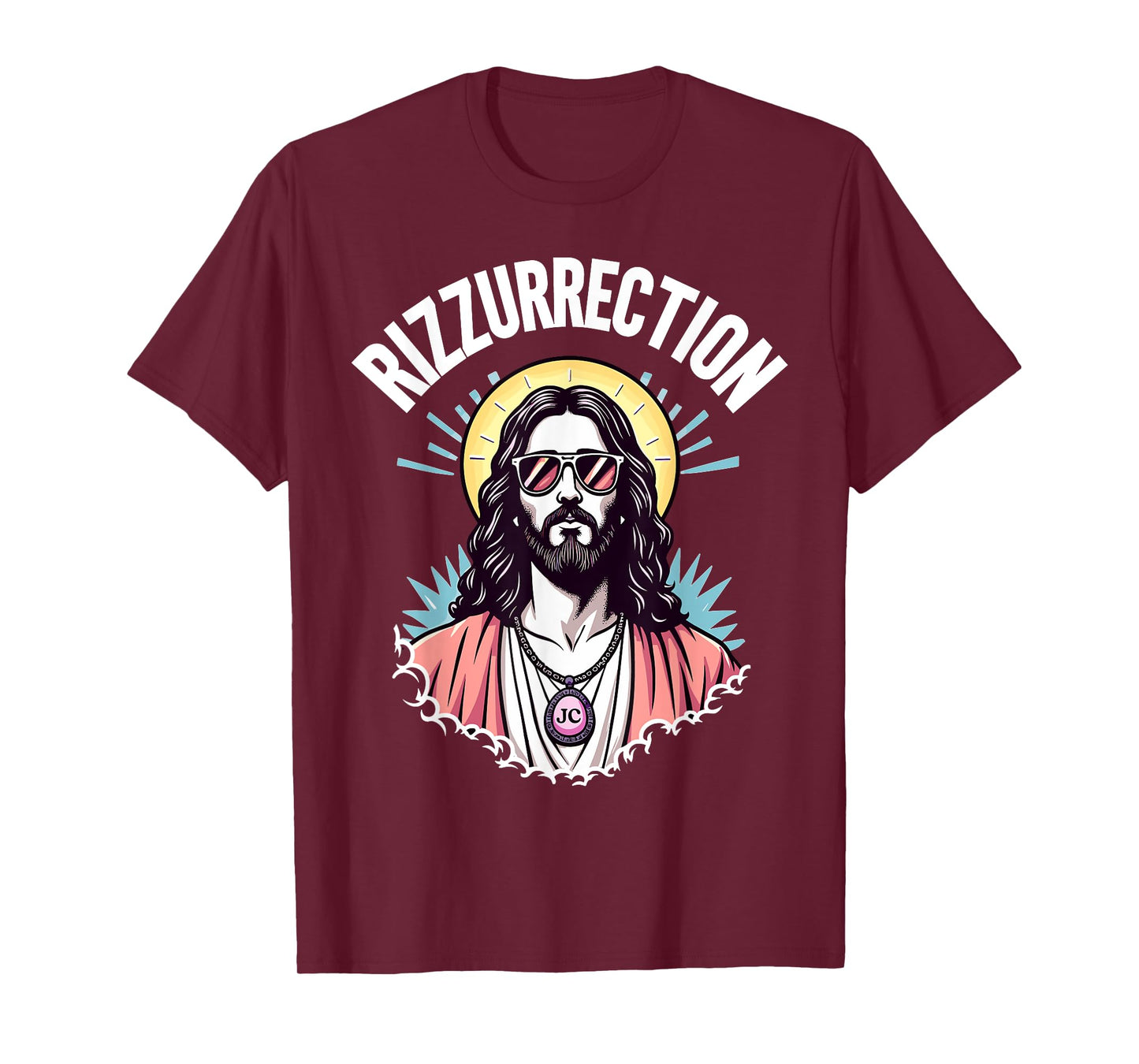 Funny Jesus Meme Gen Z Slang Rizz, He is Rizzen T-Shirt