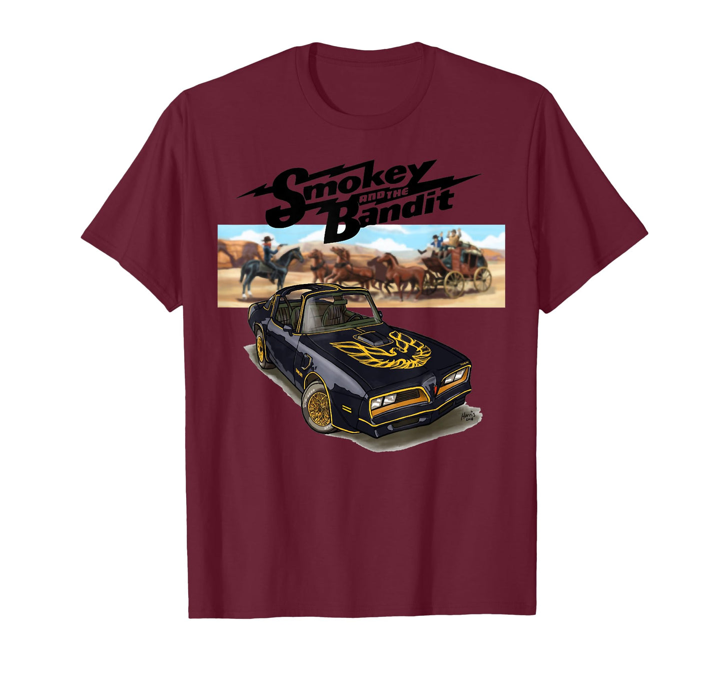 Bandit Trans Am WS6 4thgen 1977 1978 1970 Muscle Cars T-Shirt