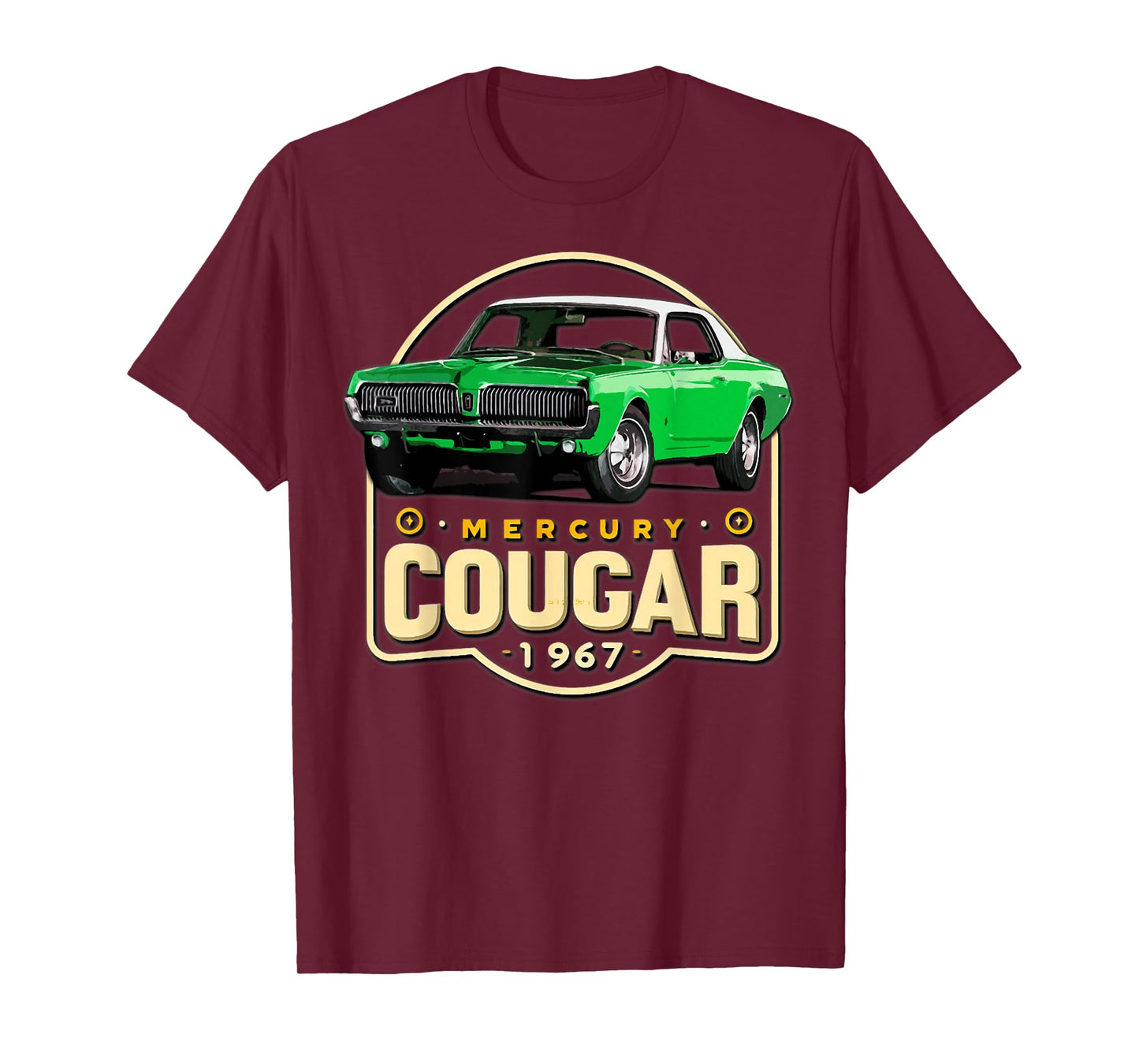1967 Mercury classic Cougar cars T-Shirt