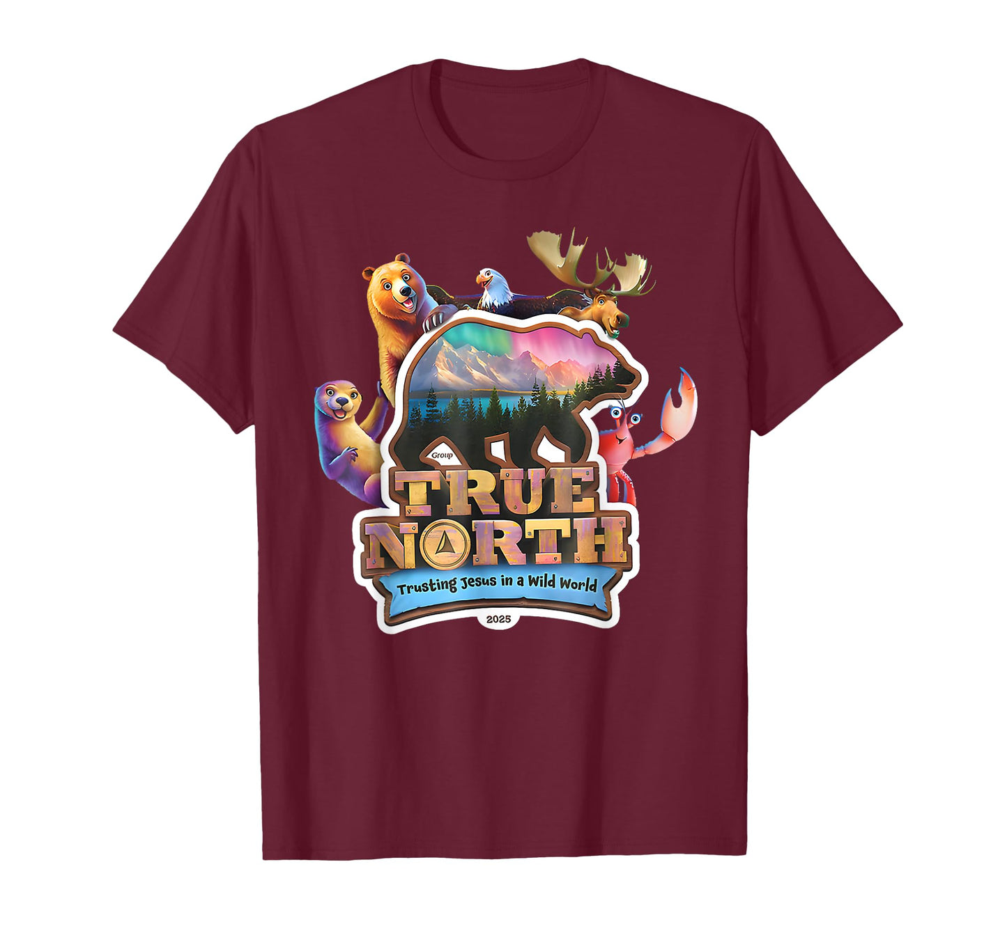 True North VBS 2025 Trusting Jesus Wilderness Christian T-Shirt