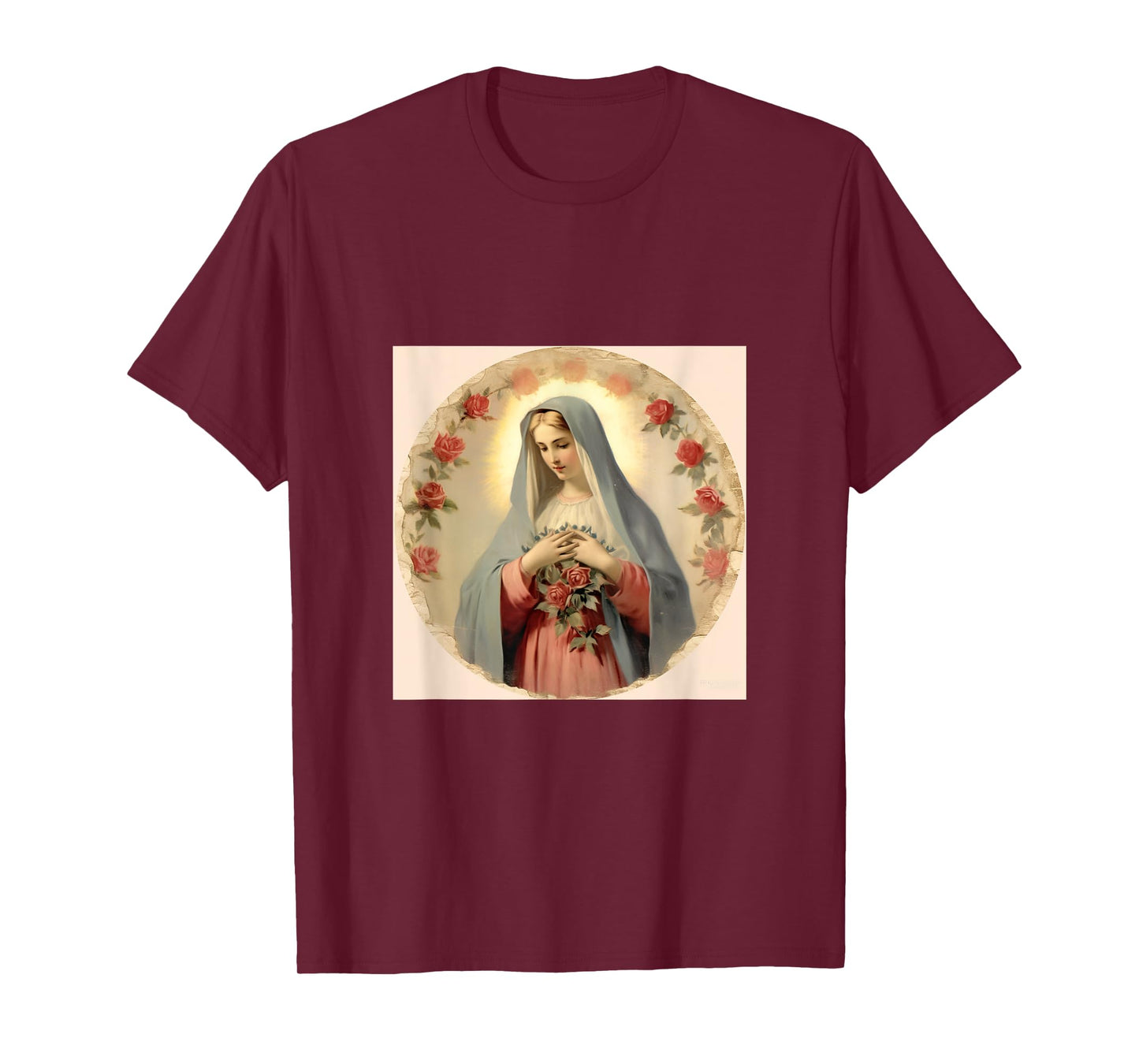 Blessed Virgin Mary Jesus Christian T-Shirt