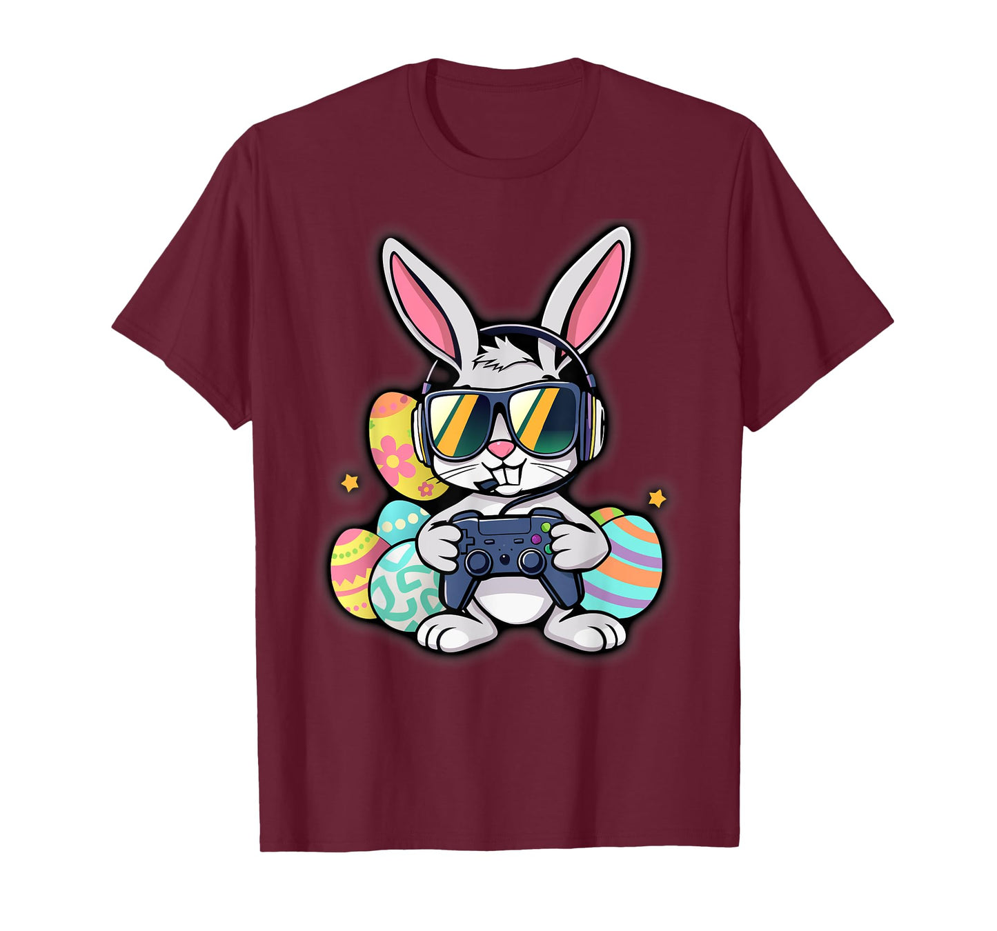 Easter Video Game Bunny Eggs Gaming Gamer Boys Men Teen Kids T-Shirt