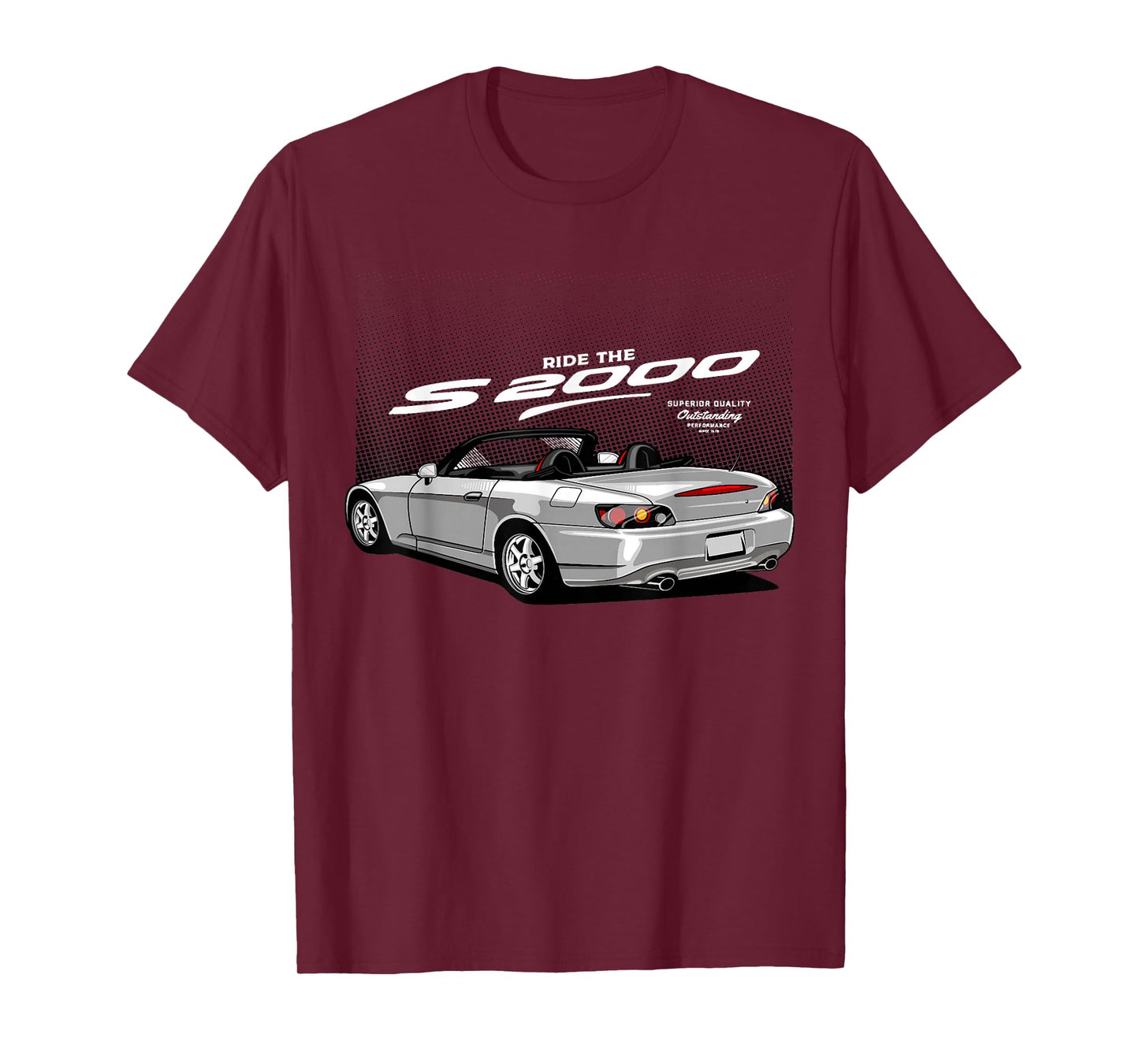 S2000 White JDM Graphic Retro Tuner Car Drift Racing T-Shirt