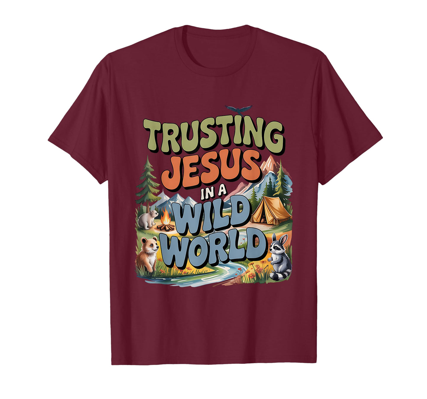 True North VBS 2025 Christian Summer Trusting Jesus Camp T-Shirt