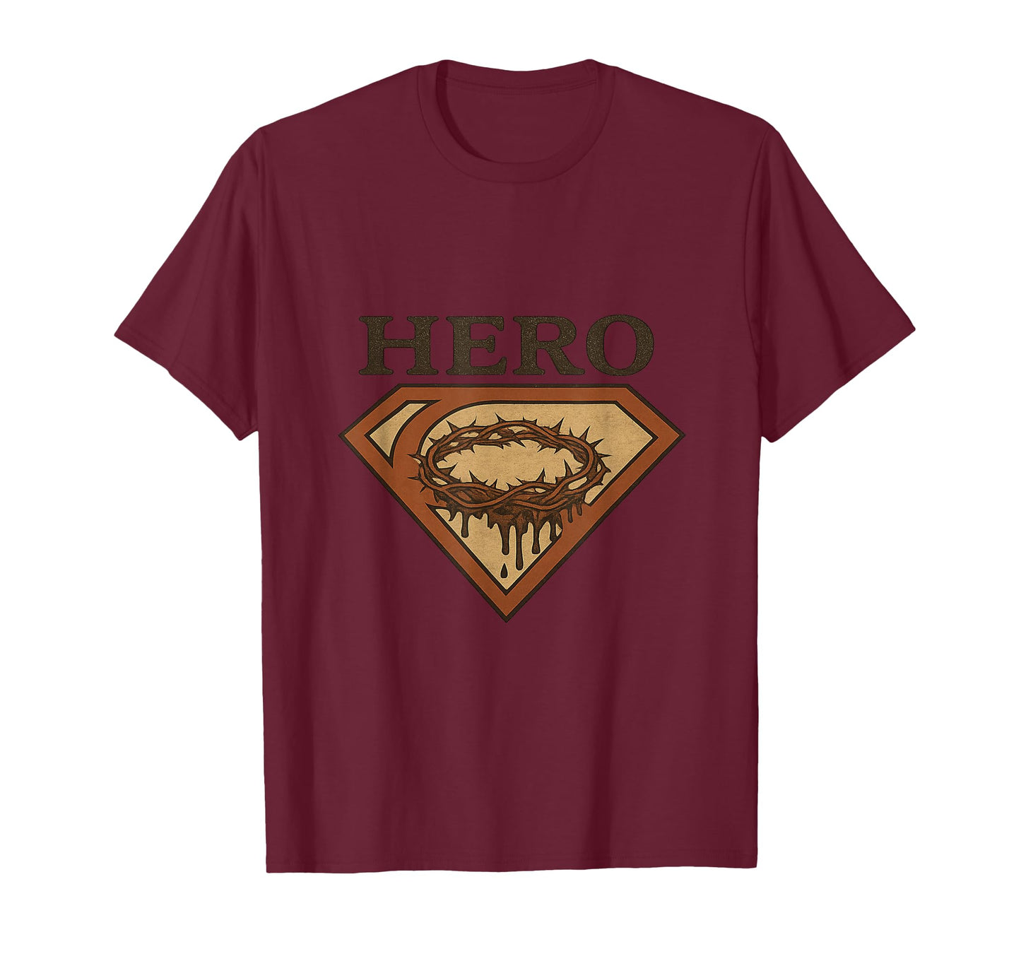 Christian Hero with The Crown of Jesus T-Shirt