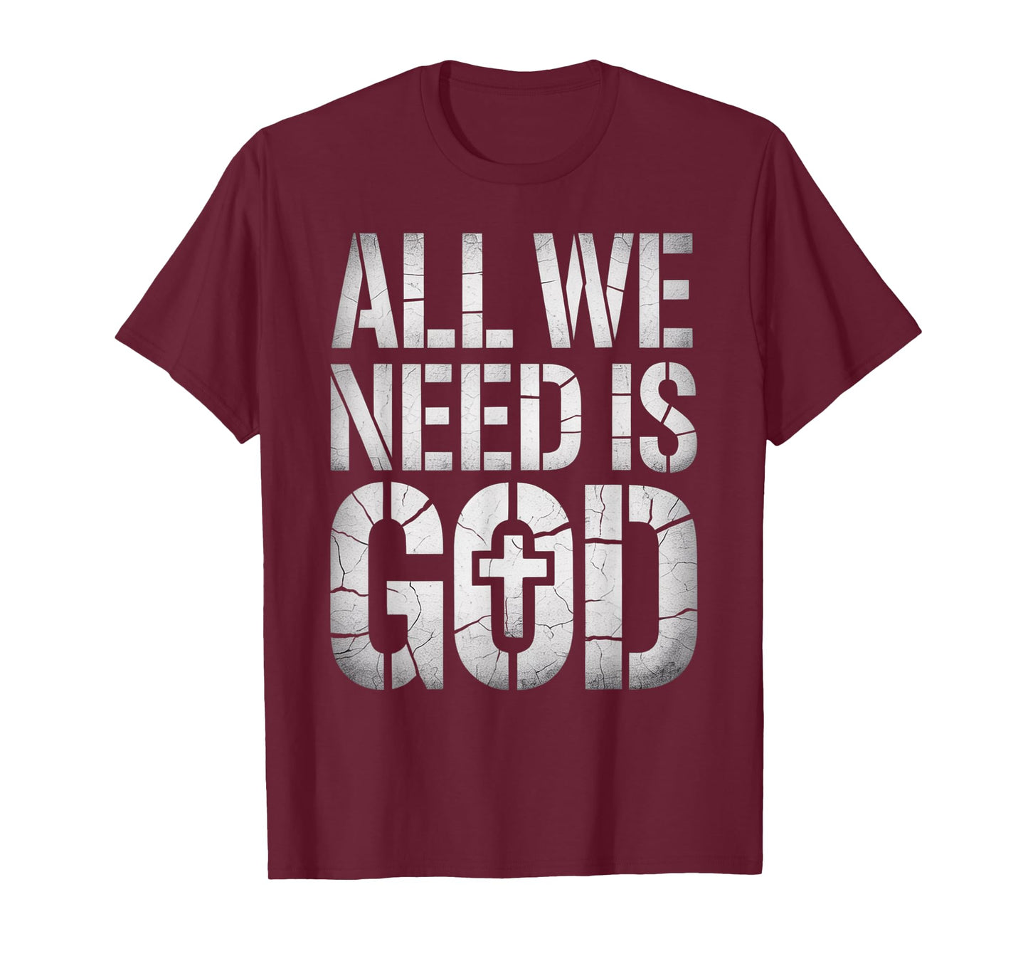 Christian Shirts for Men Inspirational God Faith Jesus T-Shirt
