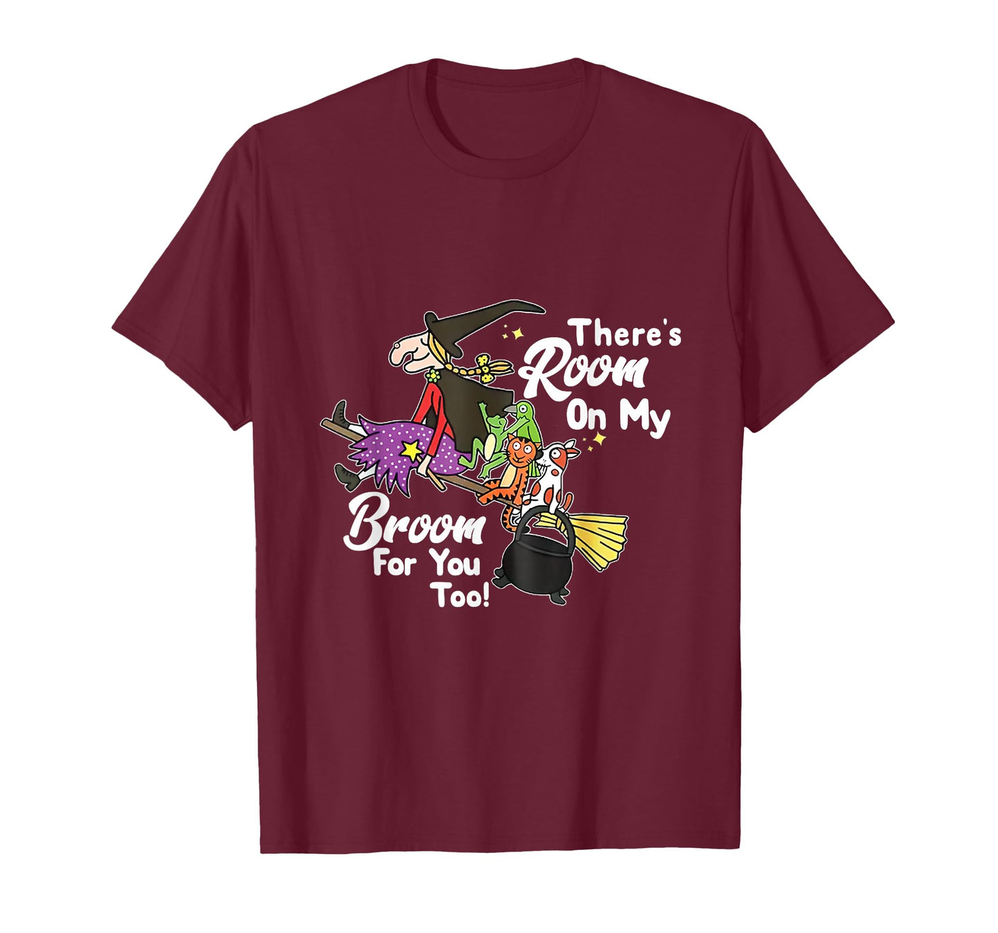 There's Room On My Broom for You Too Teacher Halloween T-Shirt