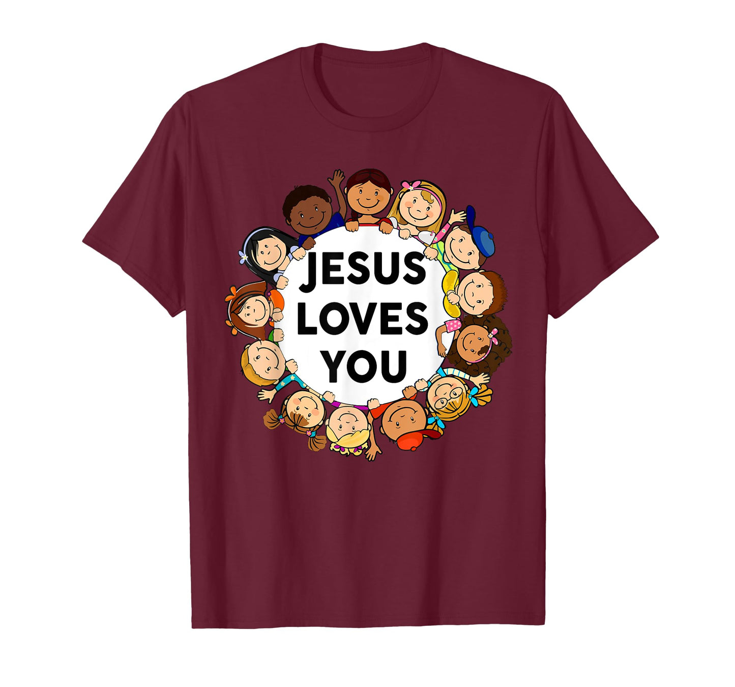 Jesus Loves You Christian Easter Kids T-Shirt