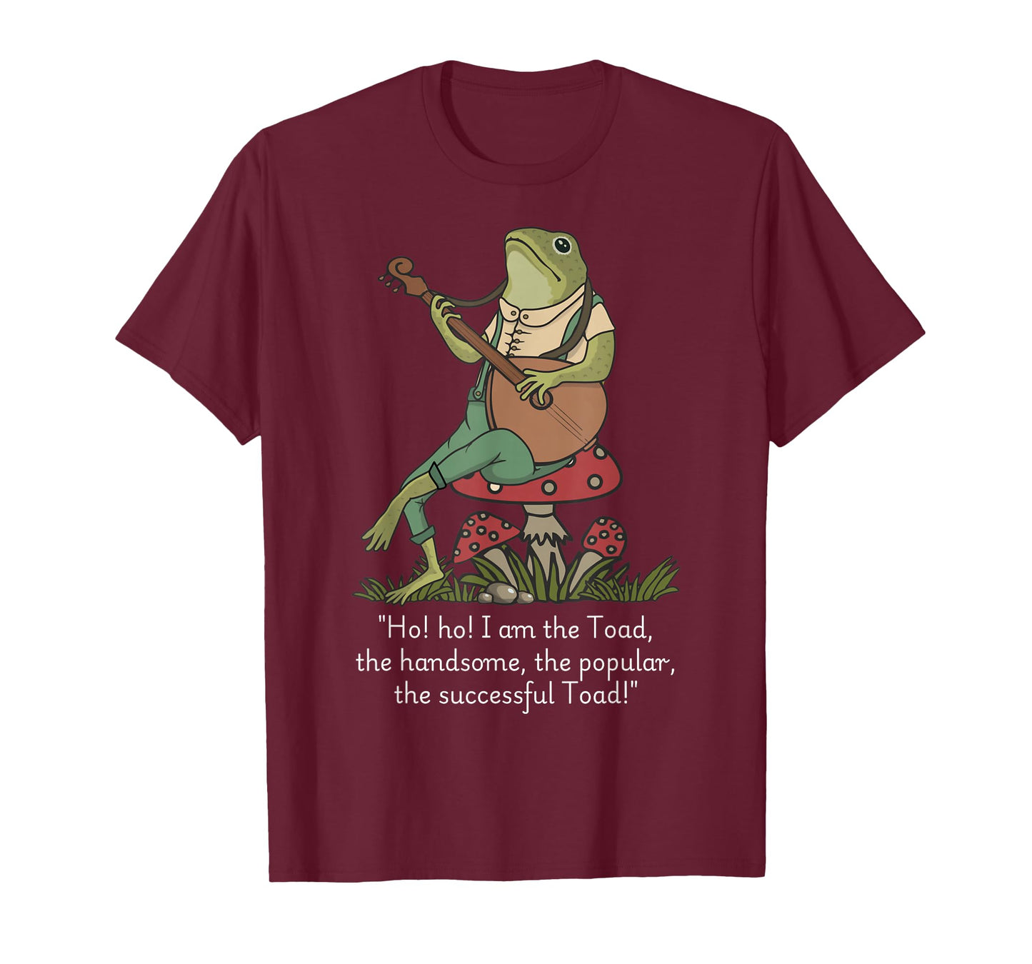 Wind in the Willows Toad Quote Kenneth Grahame Girls Women T-Shirt