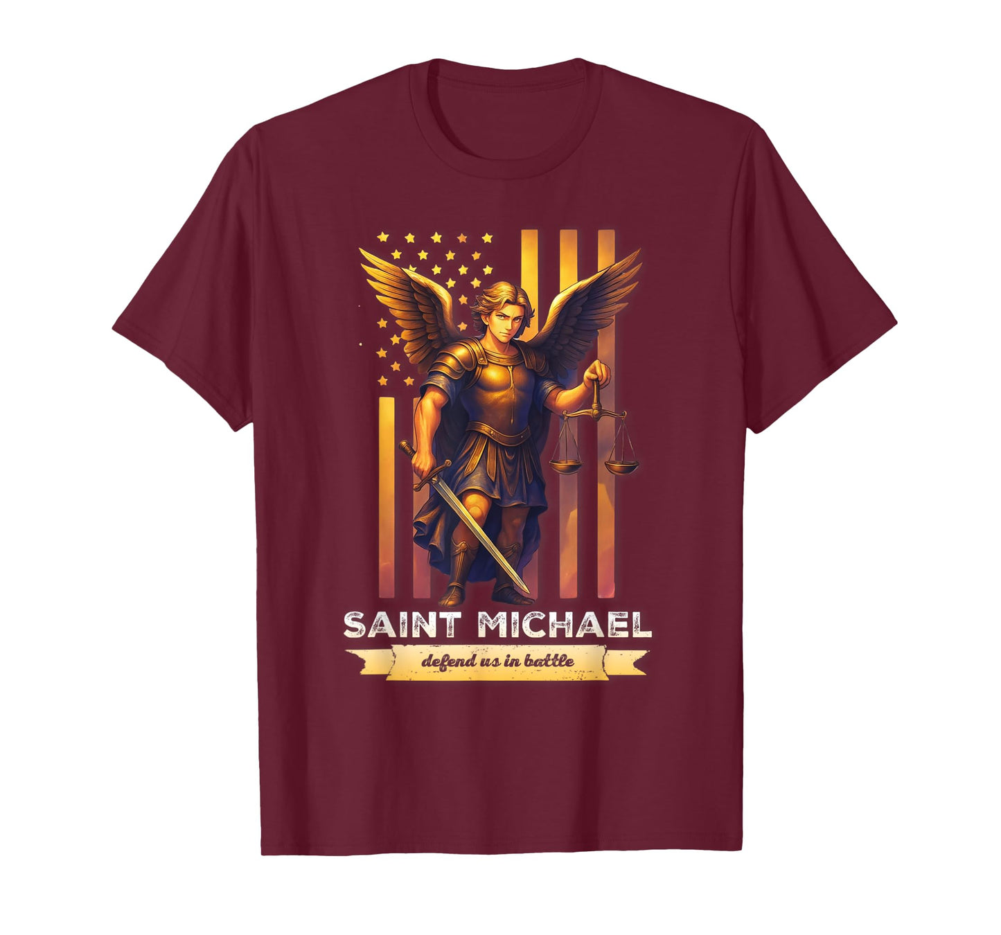 Saint Michael The Archangel Catholic T-Shirt