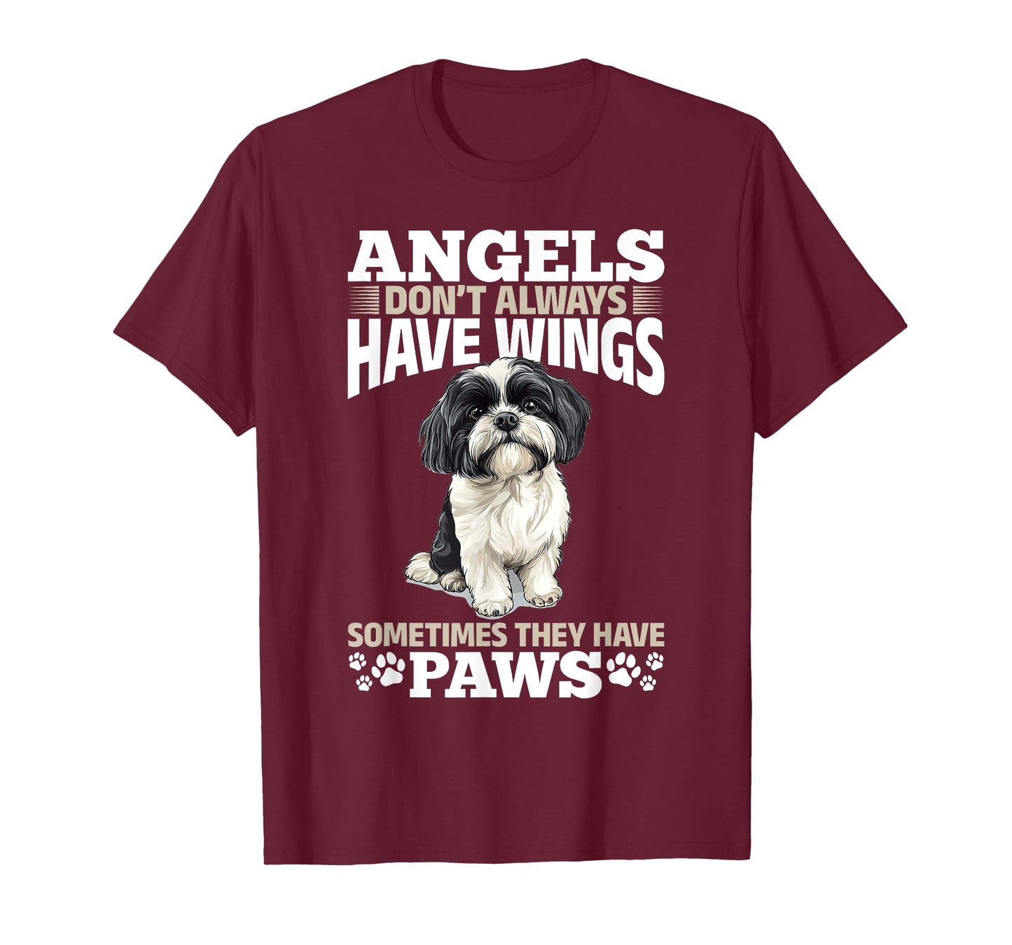 Shih Tzu Dog Owner Men Women Kids T-Shirt