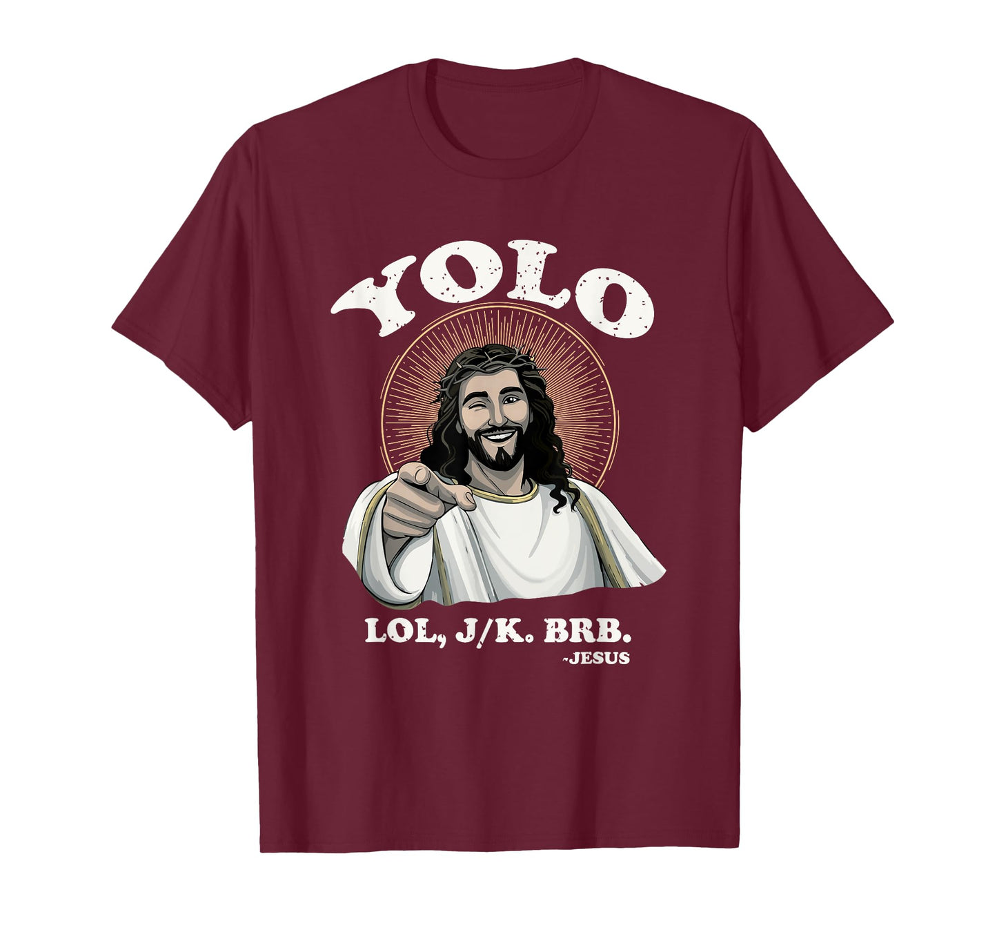 Jesus Funny YOLO Easter Resurrection Christian T-Shirt