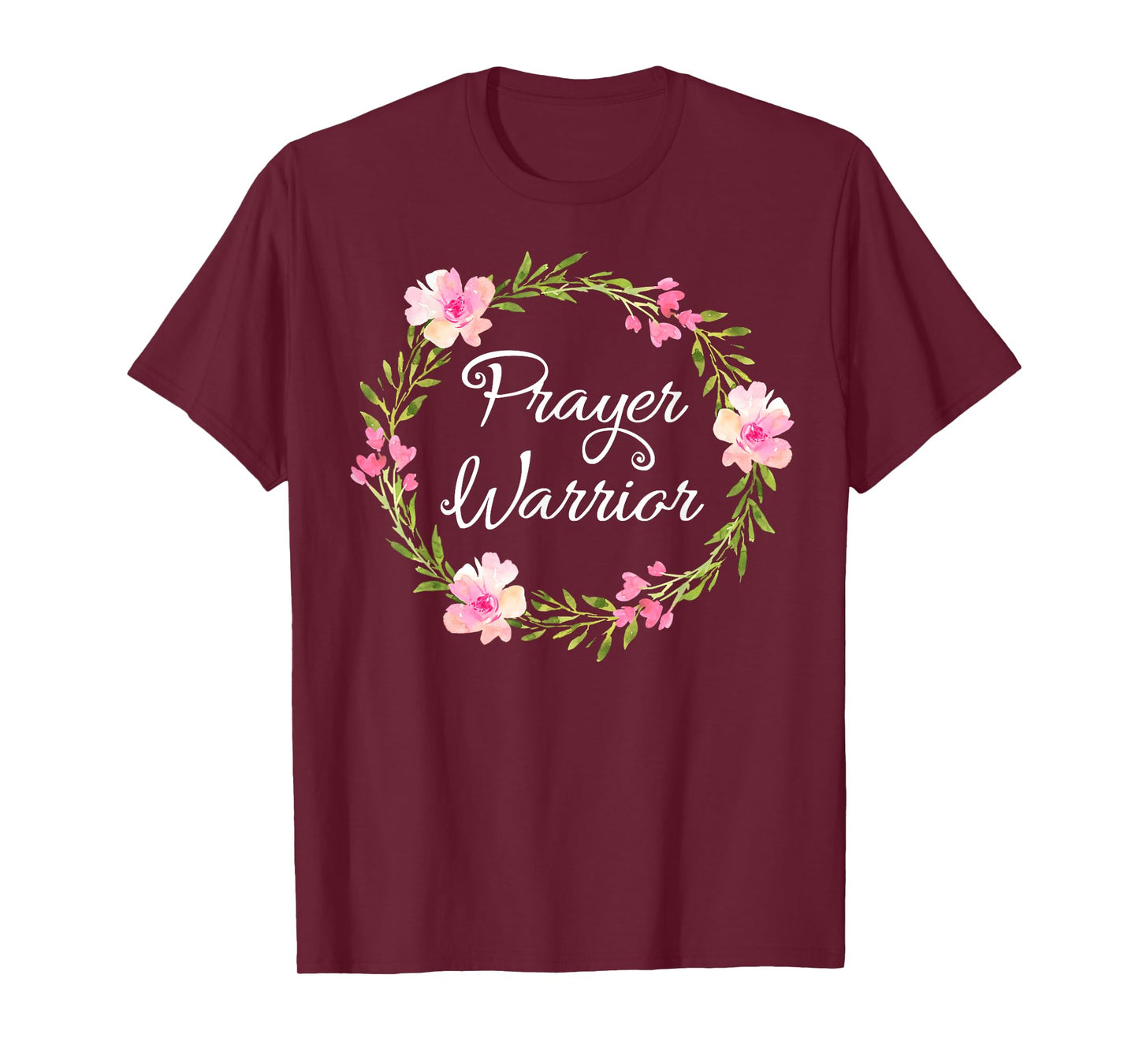 Inspirational, Prayer Warrior T-shirt. Faith Sayings Tee T-Shirt