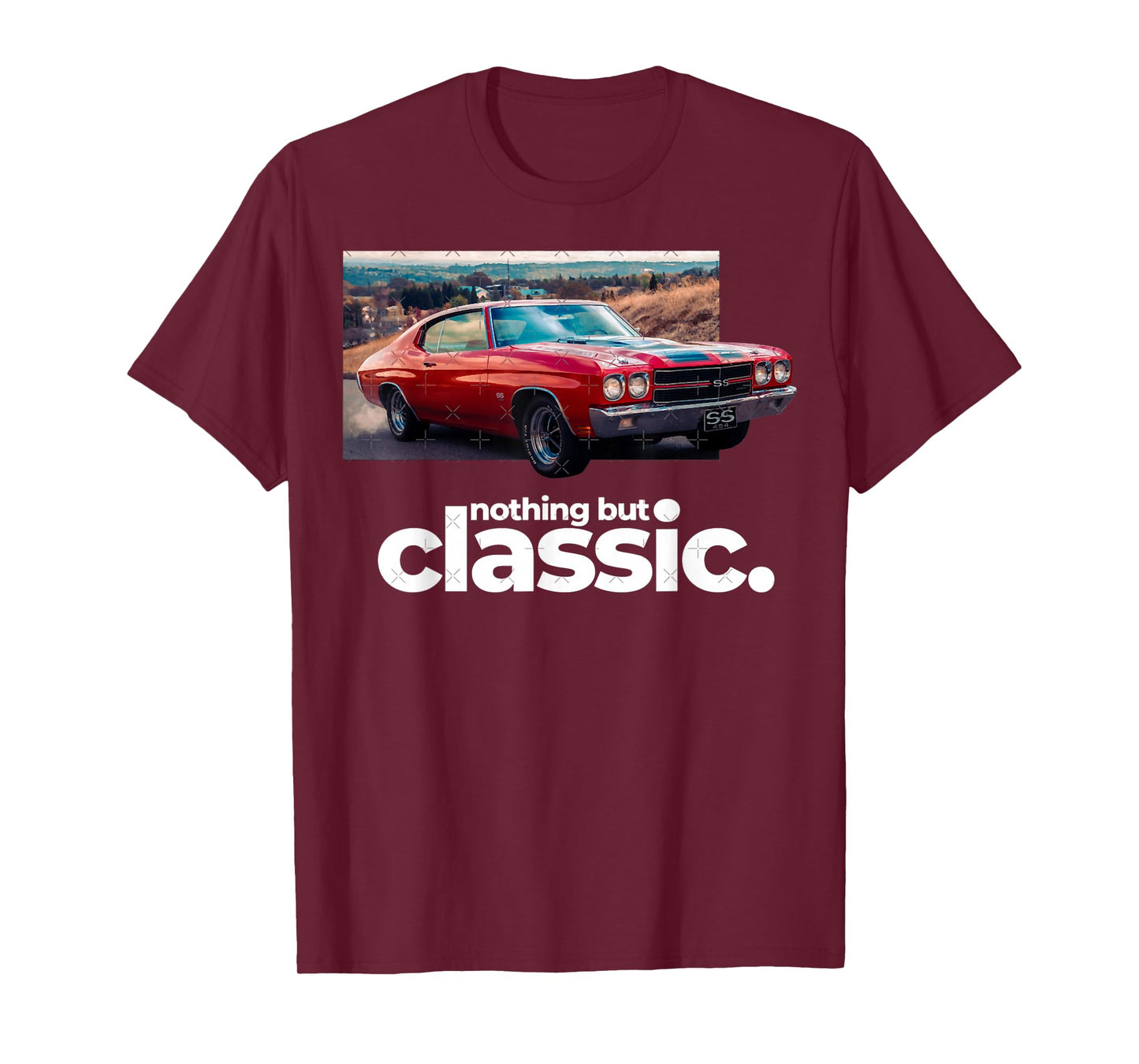 1970 64 65 66 67 68 69 71 72 Chevelle Chevys SS Muscle Car T-Shirt