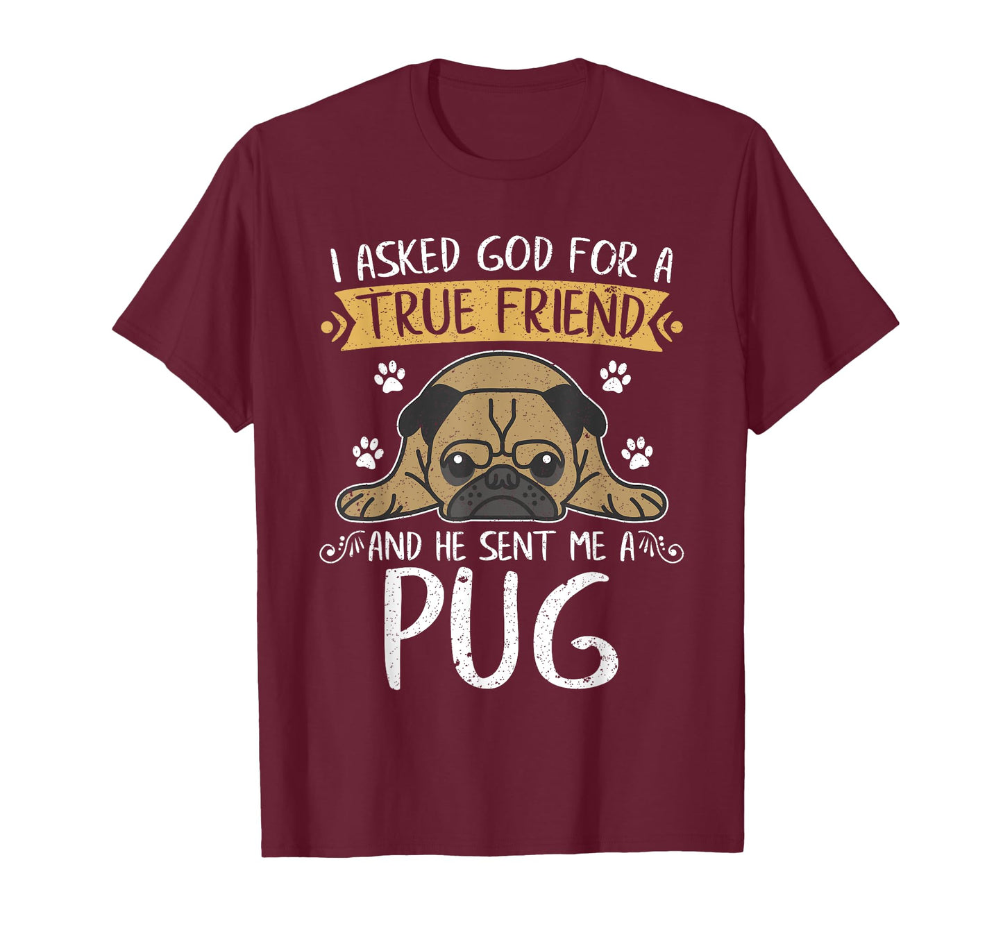 Pug Dog Lover Jesus Christ Prayer Gift Pug T-Shirt for Men Women Kids