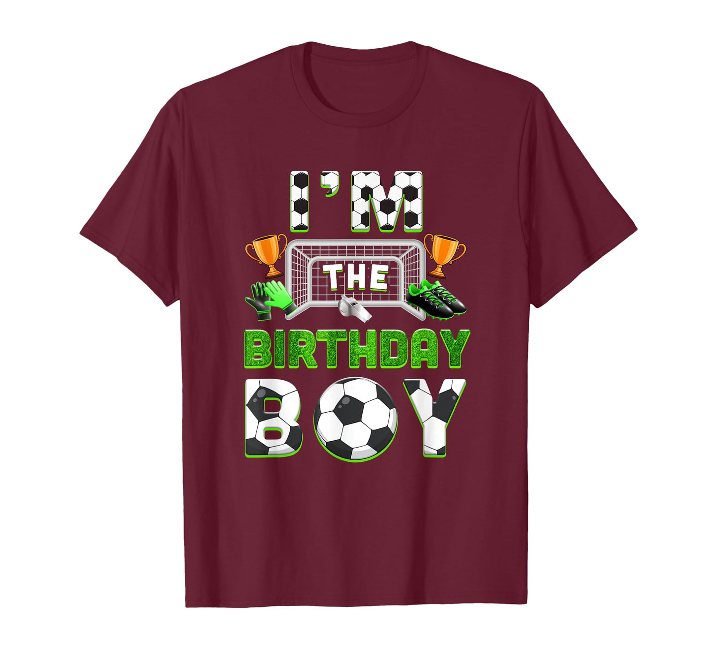 Im The Birthday Boy Soccer Family Matching Party Bday T-Shirt