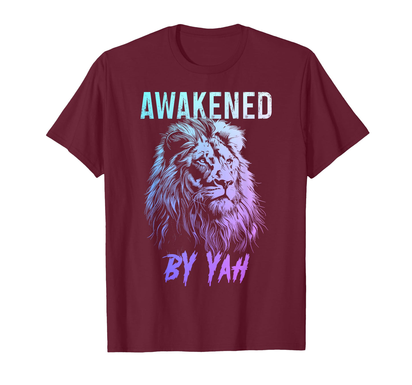 Hebrew Israelite Awakened By Yah Lion Of Judah Jewish Yahweh T-Shirt
