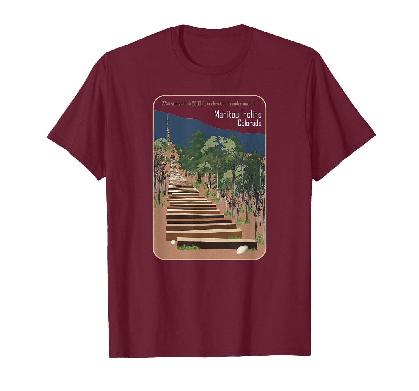 Manitou Incline, Colorado T-Shirt