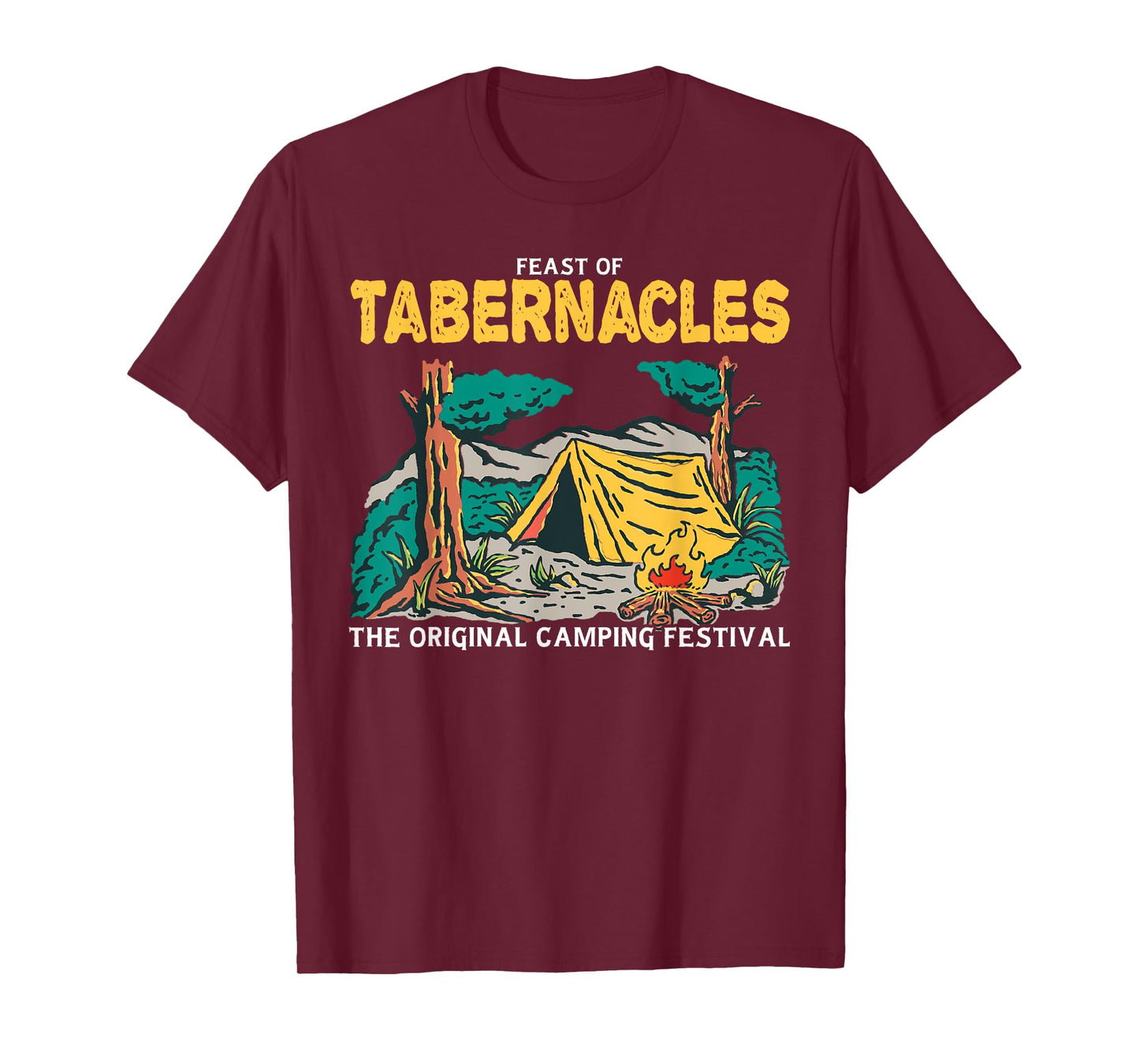 Feast Of Tabernacles The Original Tent Revival Jewish Hebrew T-Shirt
