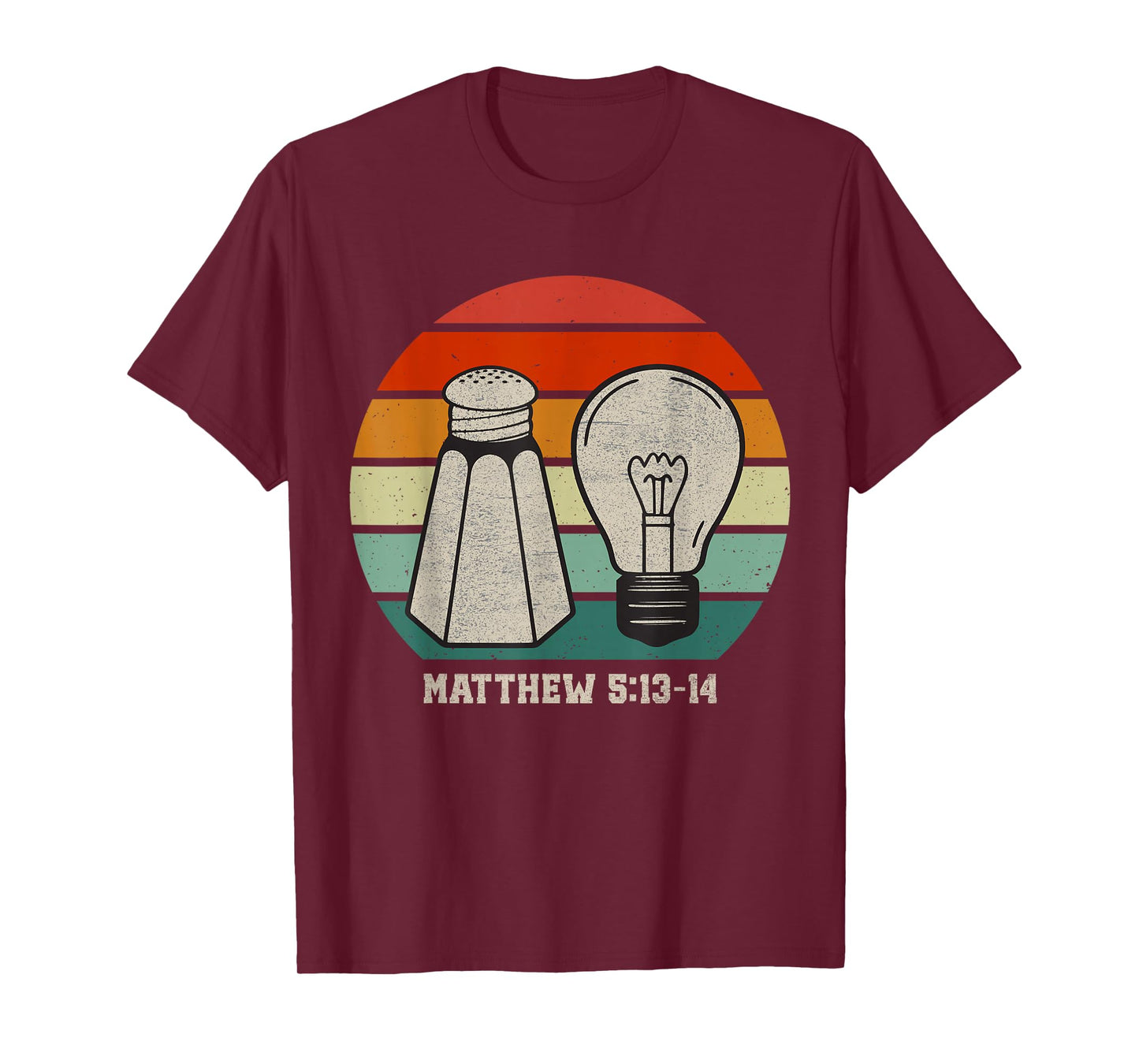 Christian Be Salty Stay Lit Salt of Earth Light of World God T-Shirt