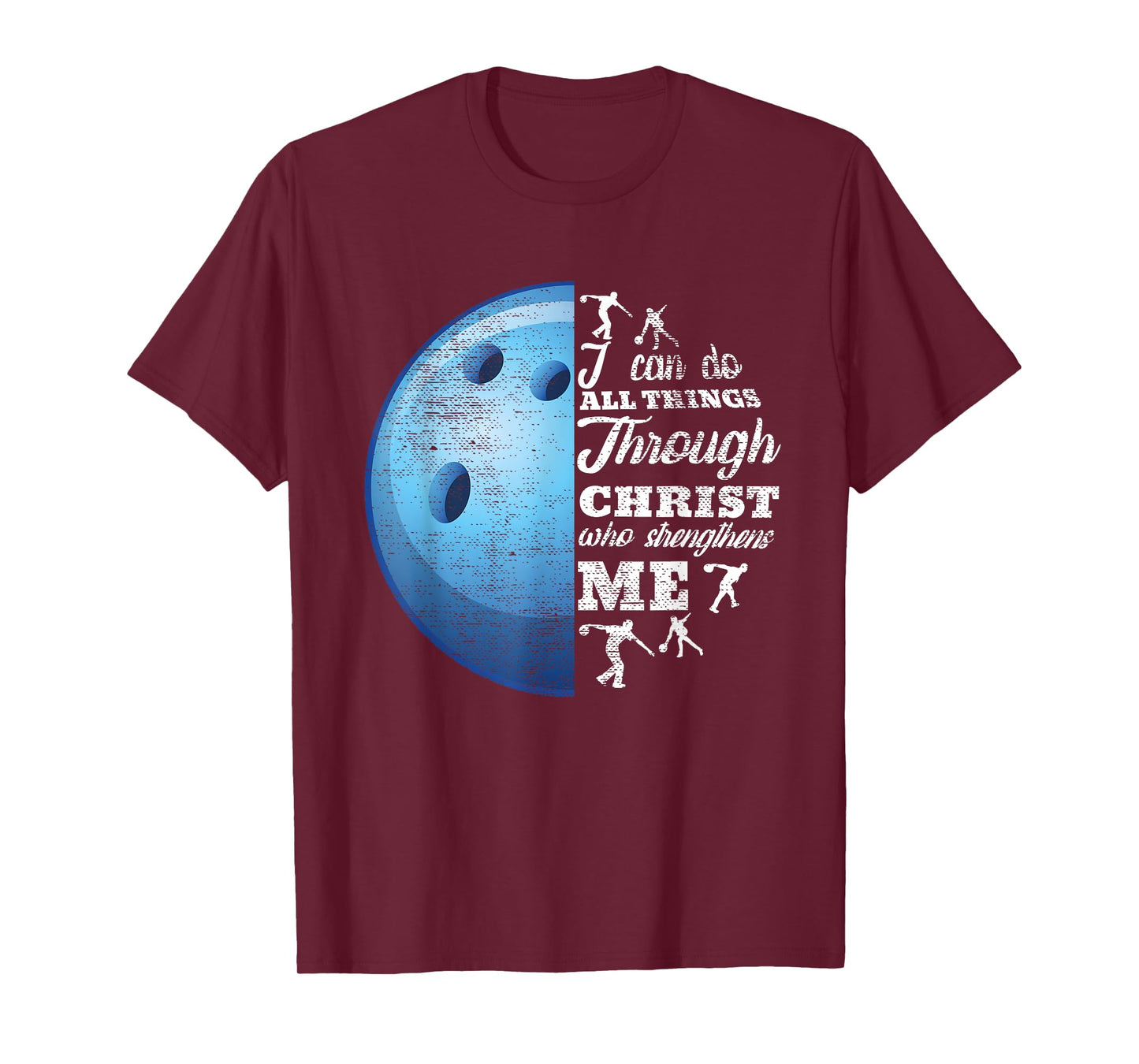 Christian Bowling Funny Personalized Team Gift For Men Women T-Shirt