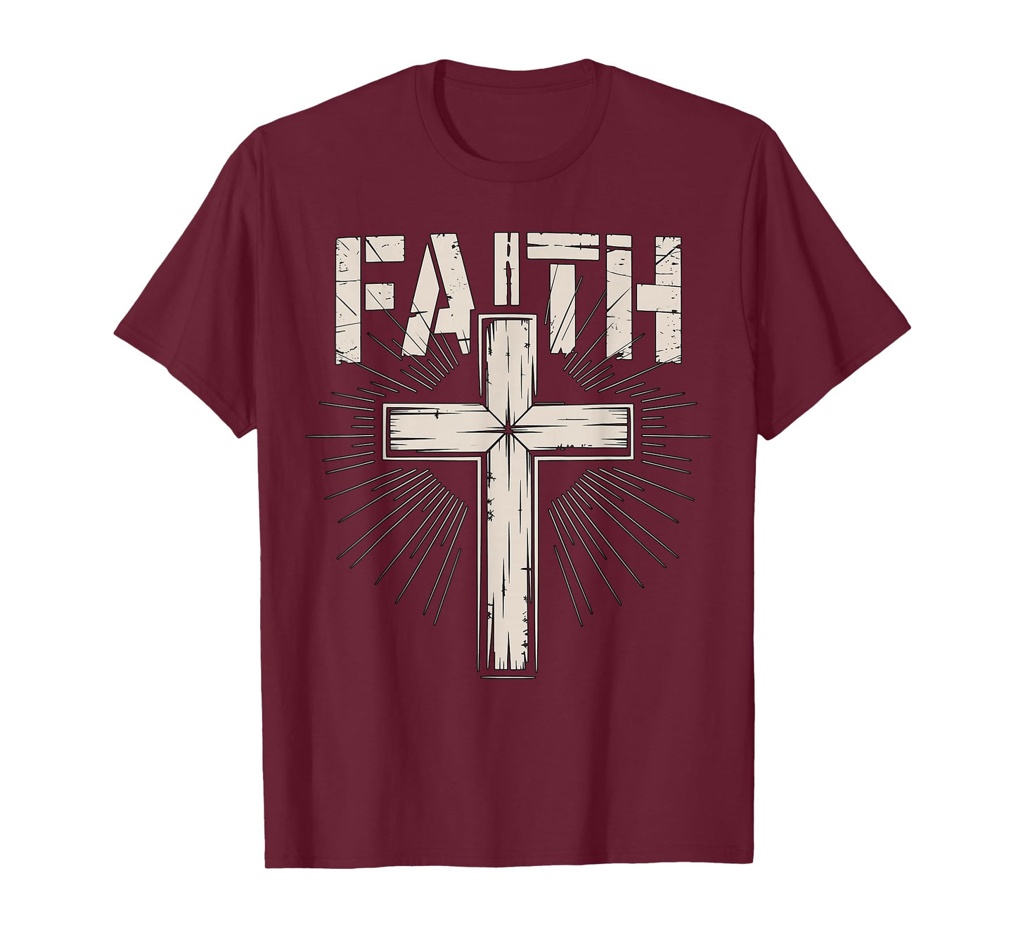 Faith Cross Christian T-Shirt