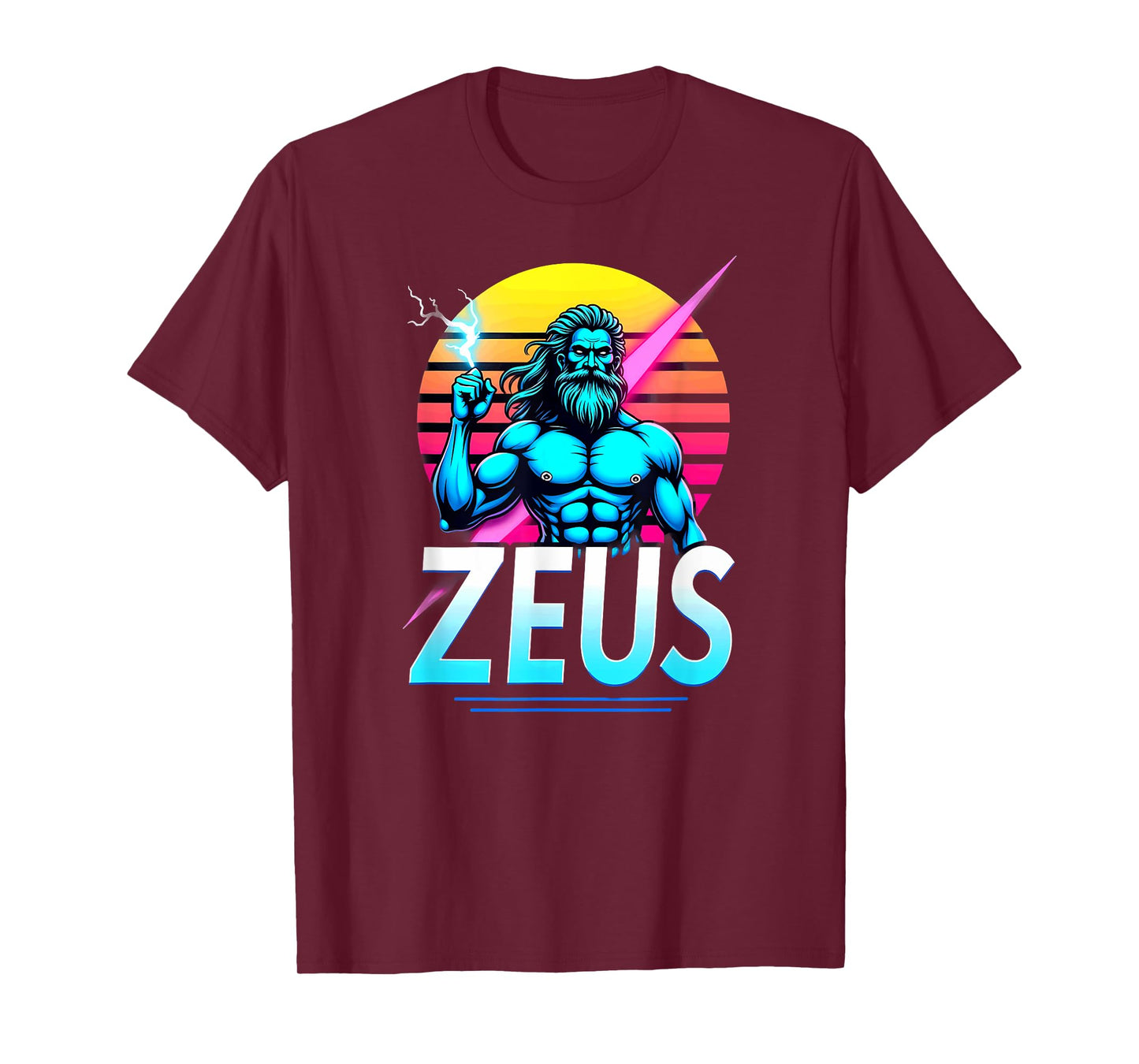 Retro Greek Mythology God Zeus T-Shirt