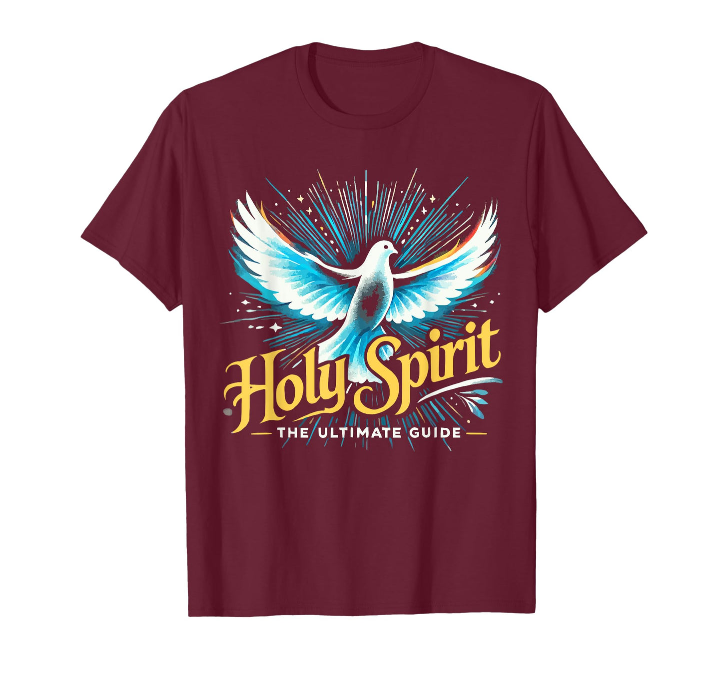 Holy Spirit I Love Jesus Christ Catholic Christian Faith T-Shirt