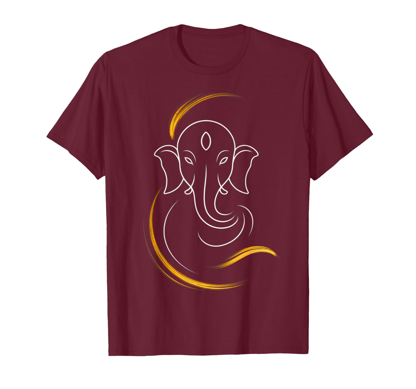 Hindu Ganesha Puja Elephant God India Meditation Yoga Murti T-Shirt