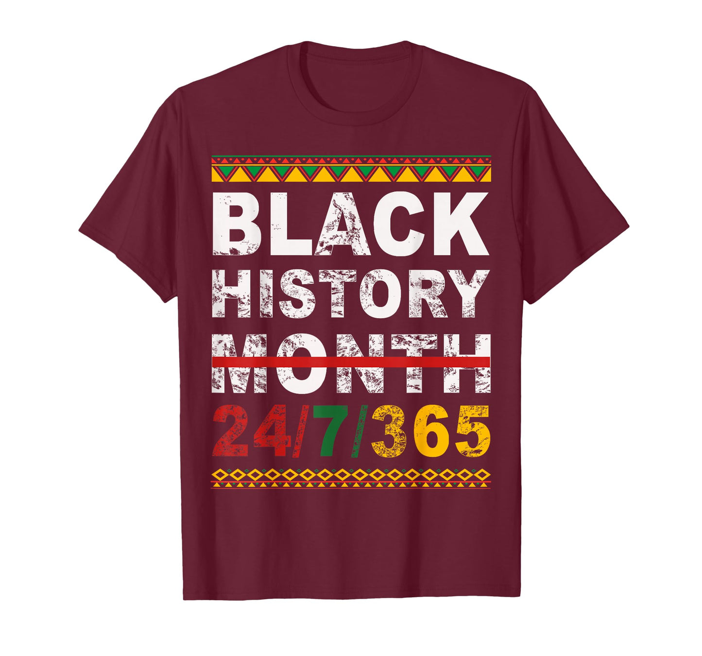 One Month Can't Hold Our History Black History Month T-Shirt