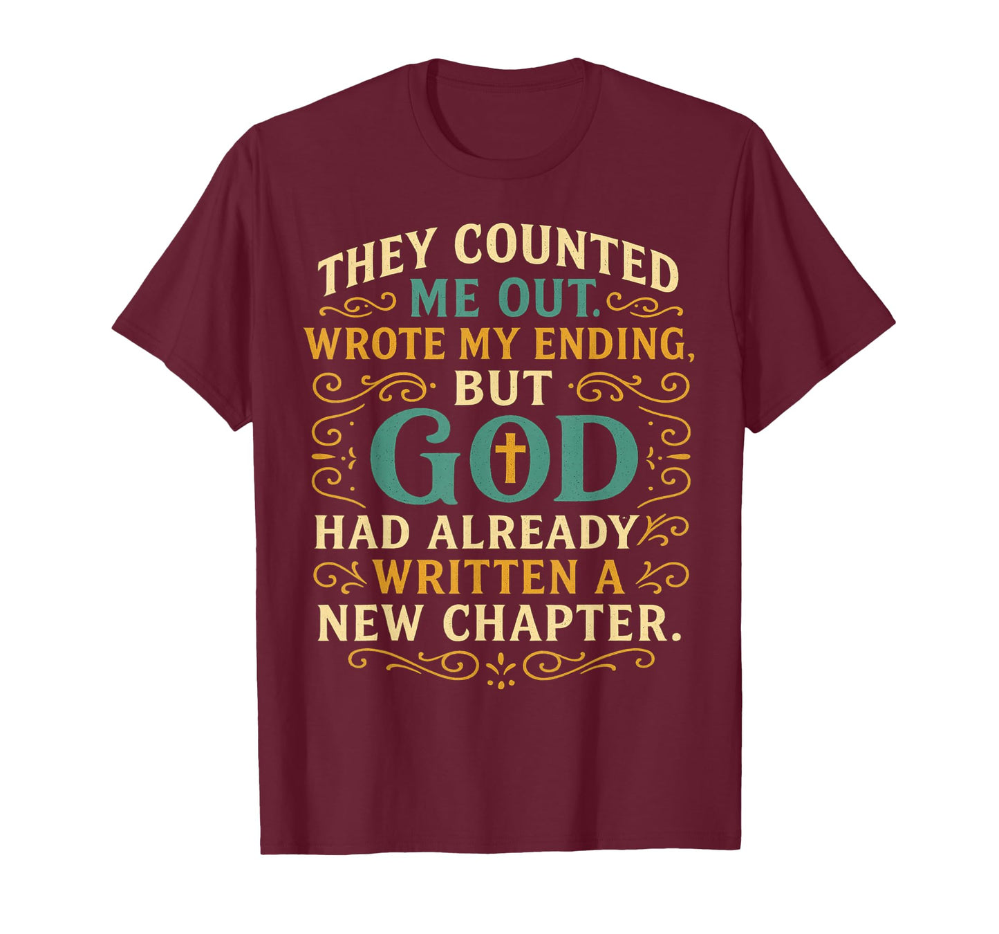 Christian Religious Faith God Themed Positive Message Gifts T-Shirt