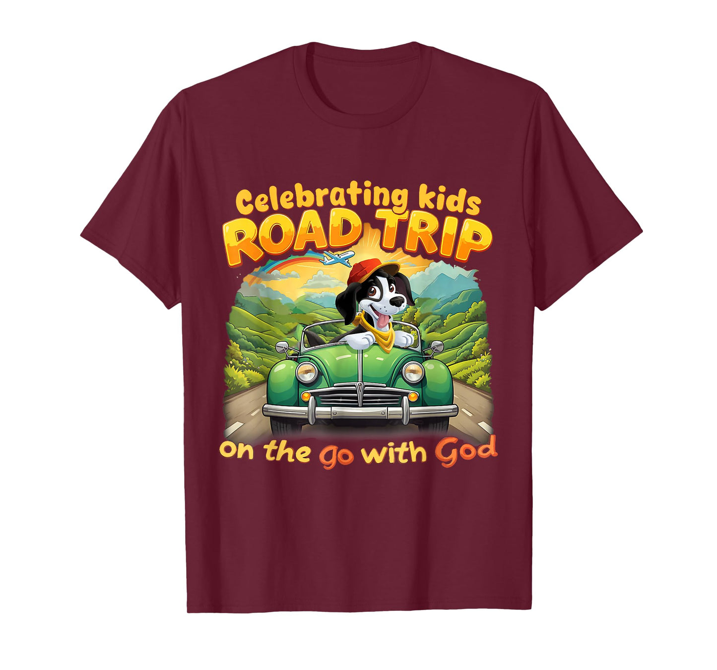 Celebrating Kids Road Trip On The Go With God VBS 2025 T-Shirt