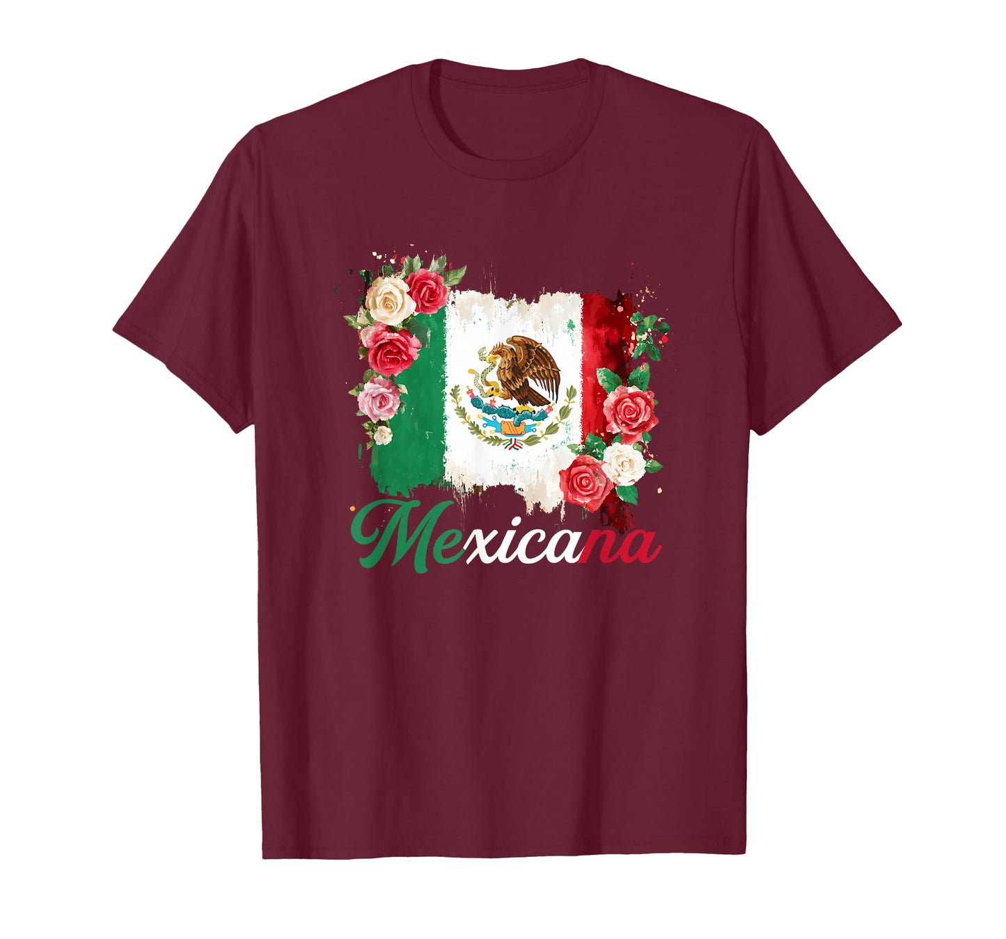 Mexicana Latina Mexico Flag Mexican Girl Mexico Women T-Shirt