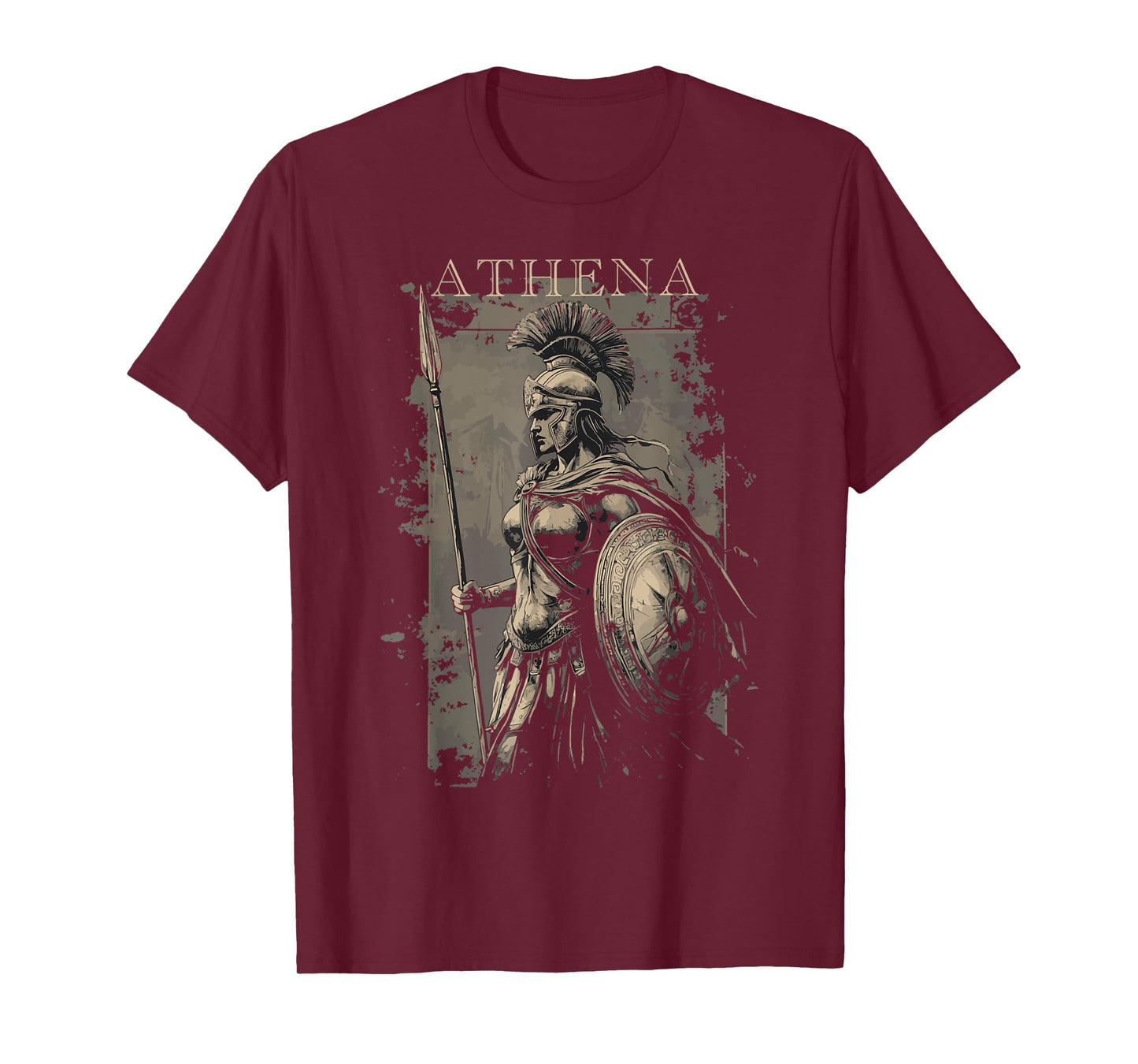 Greek Mythology Ancient Goddess Athena Olympian Deity T-Shirt
