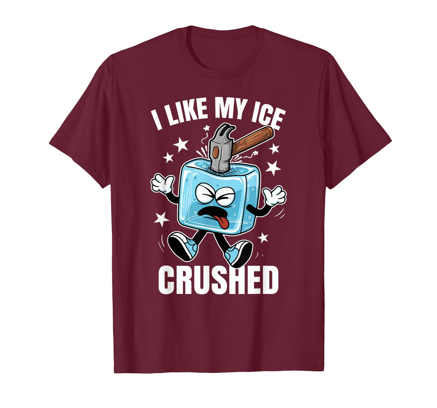 I Like My Ice Crushed Funny Subtle Immigrants Abolish T-Shirt