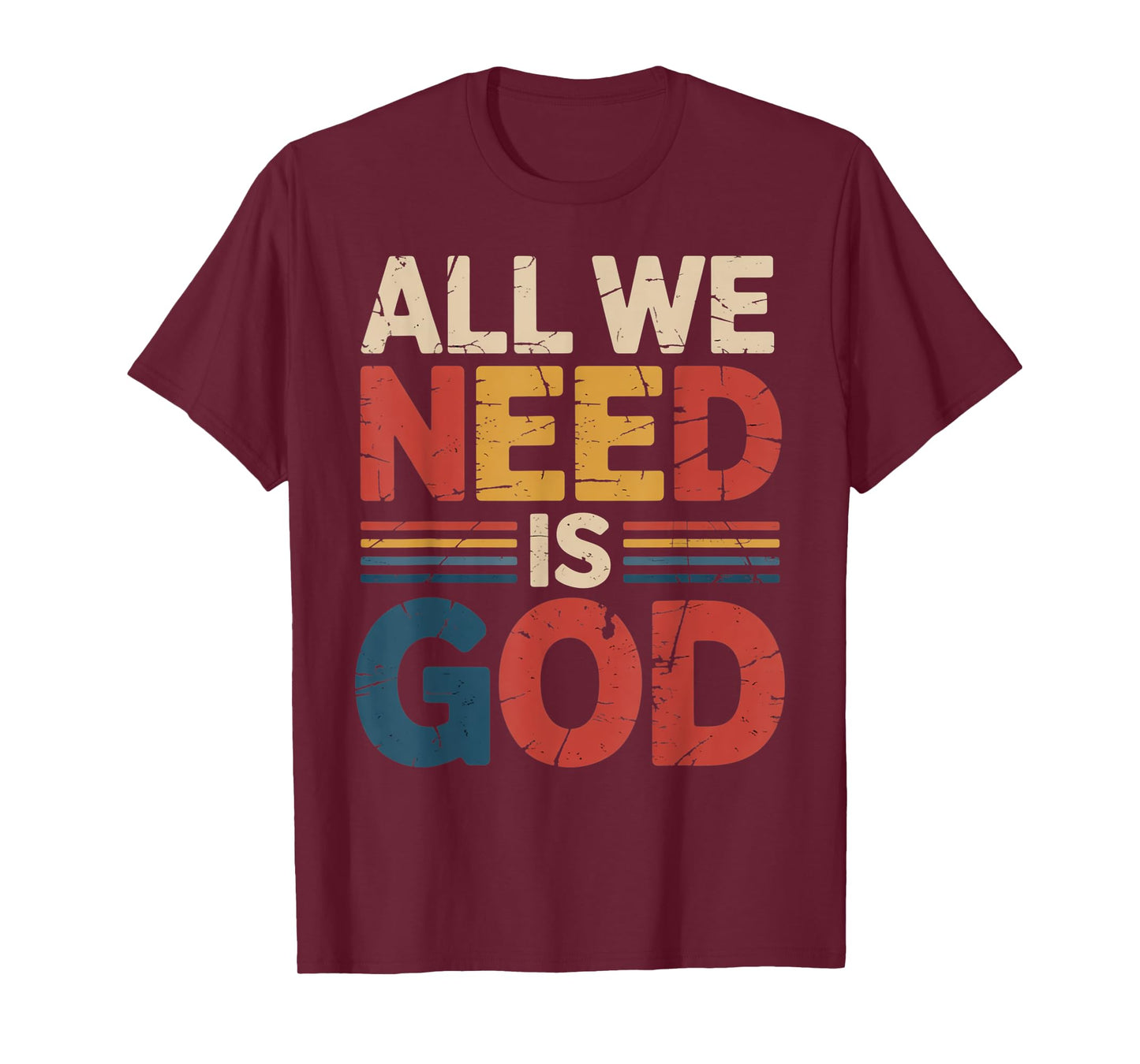 Christian Shirts for Men Inspirational God Faith Jesus T-Shirt