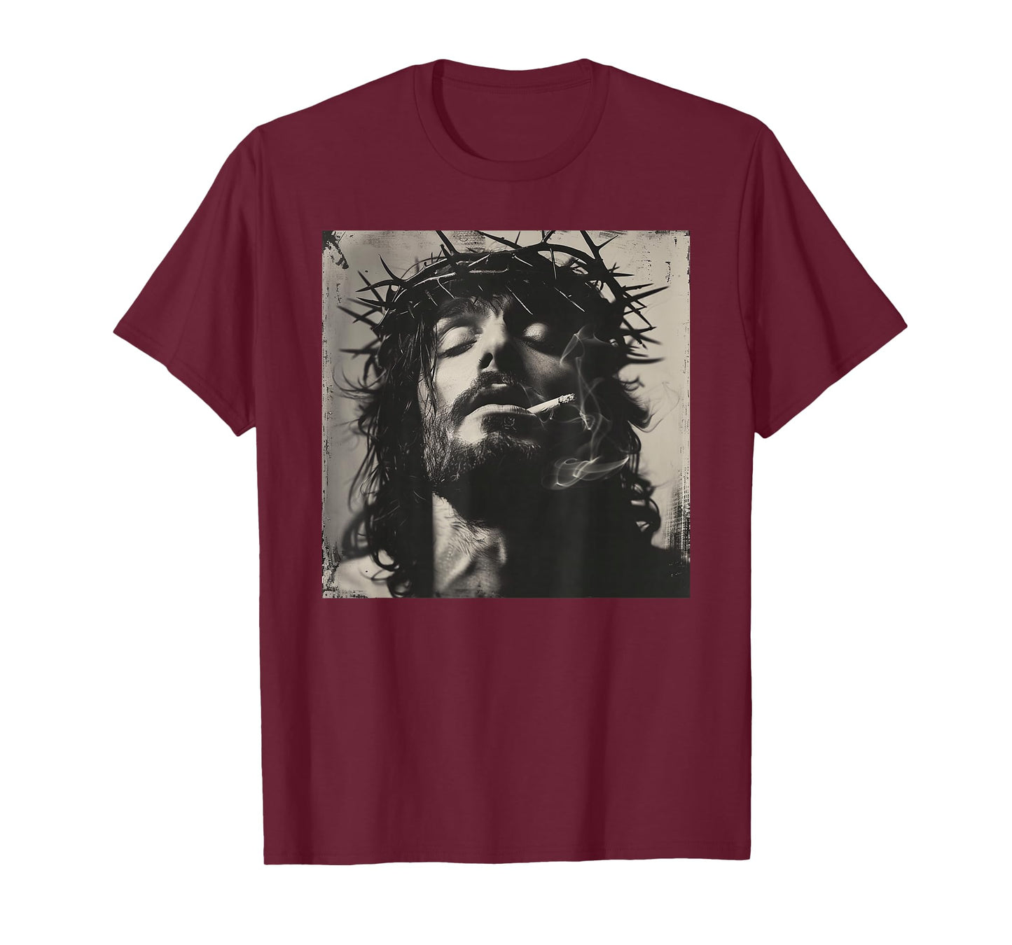 Cooler Jesus Christ Smokes, Resistance, Rebellious Jesus T-Shirt