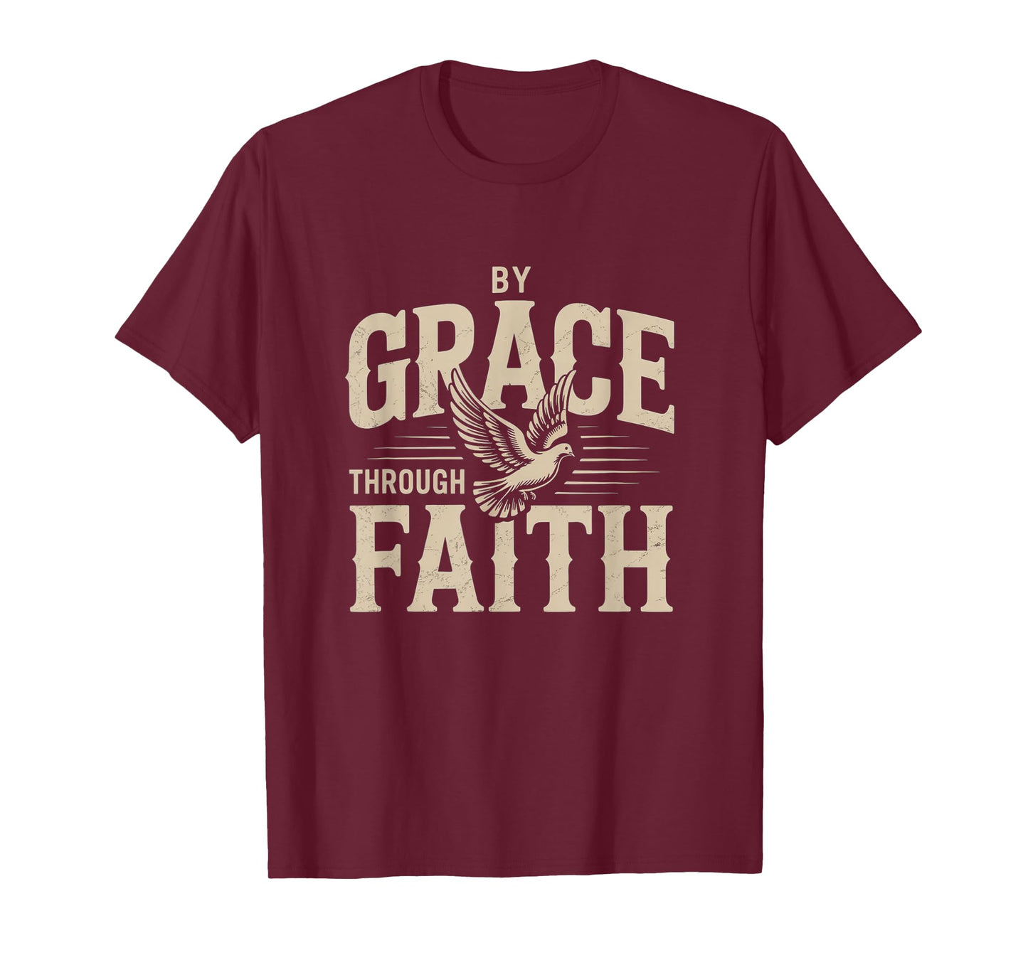 Saved by Grace Through Faith Ephesians 2:8-9 Tee T-Shirt