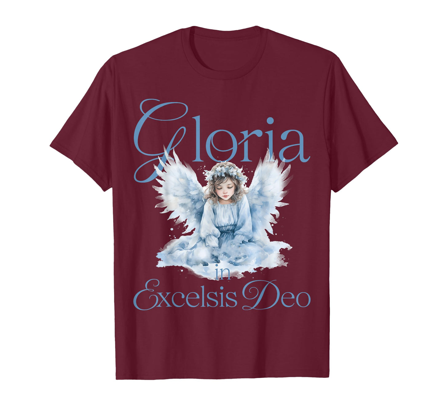 Gloria in Excelsis Deo s Angelic Hymn s Christian Faith T-Shirt