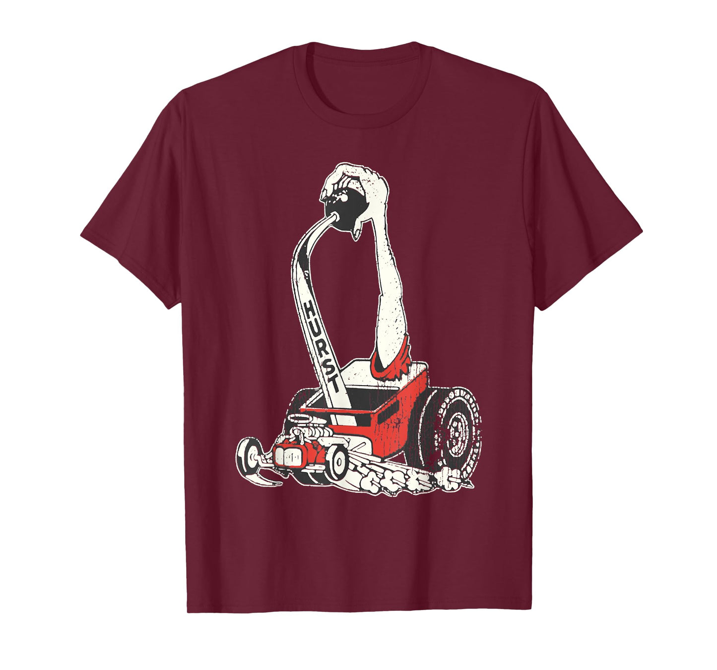 Vintage Hand Engine Funny Hurst Quote Basic Classic Speed T-Shirt