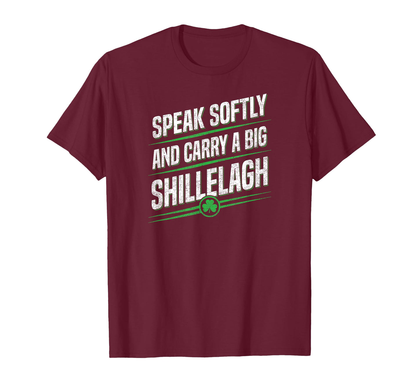 Funny Irish Shillelagh tee St. Patricks Shamrock Big Stick T-Shirt
