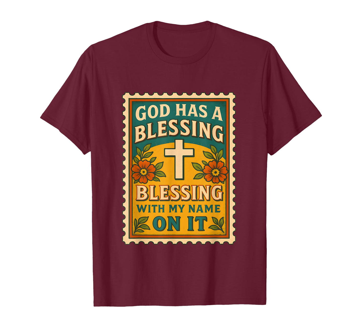 God Has a Blessing with My Name on It Women Christian T-Shirt