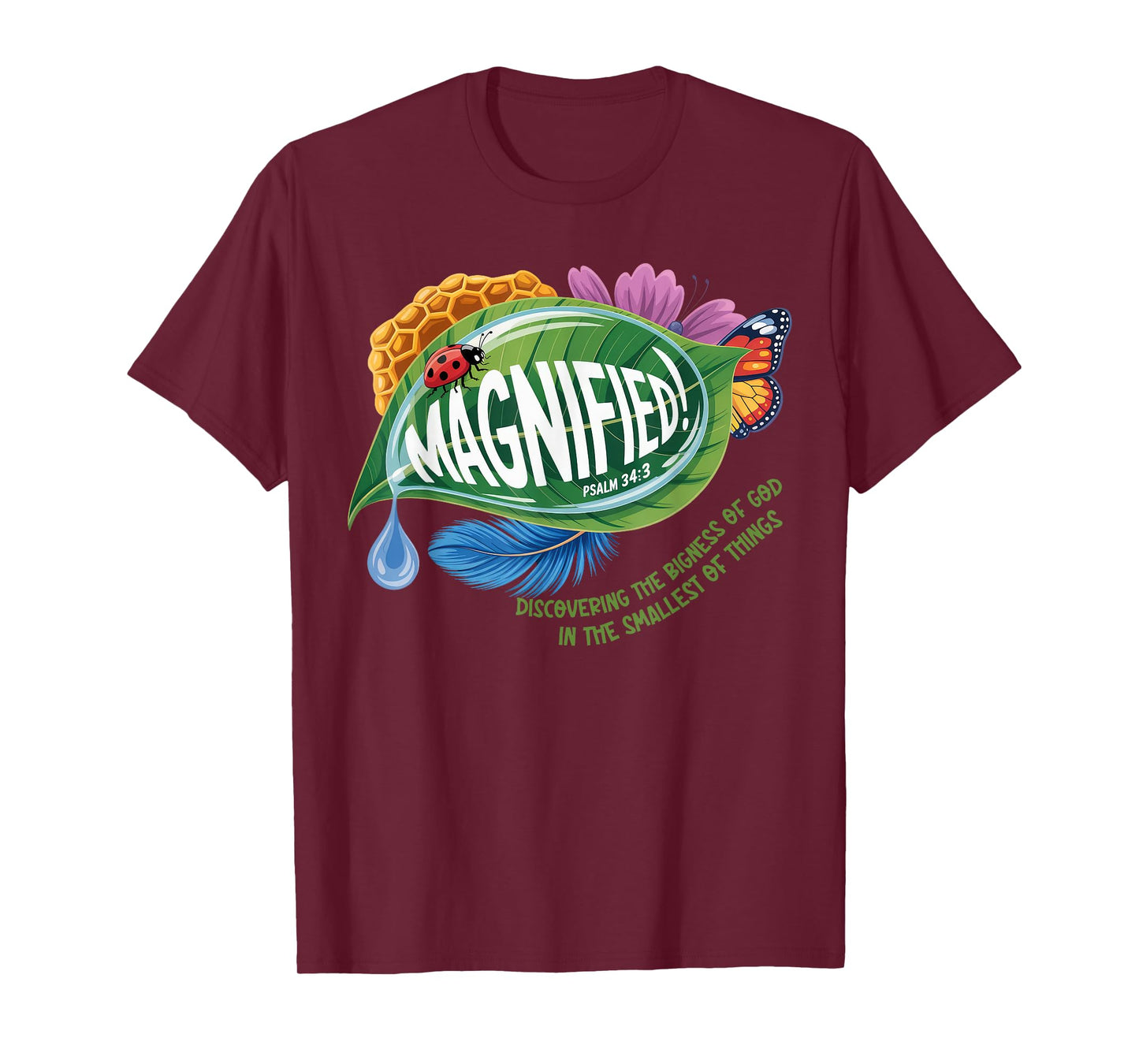 VBS 2025 Magnified Smallest Insects Adventure VBS Bible T-Shirt