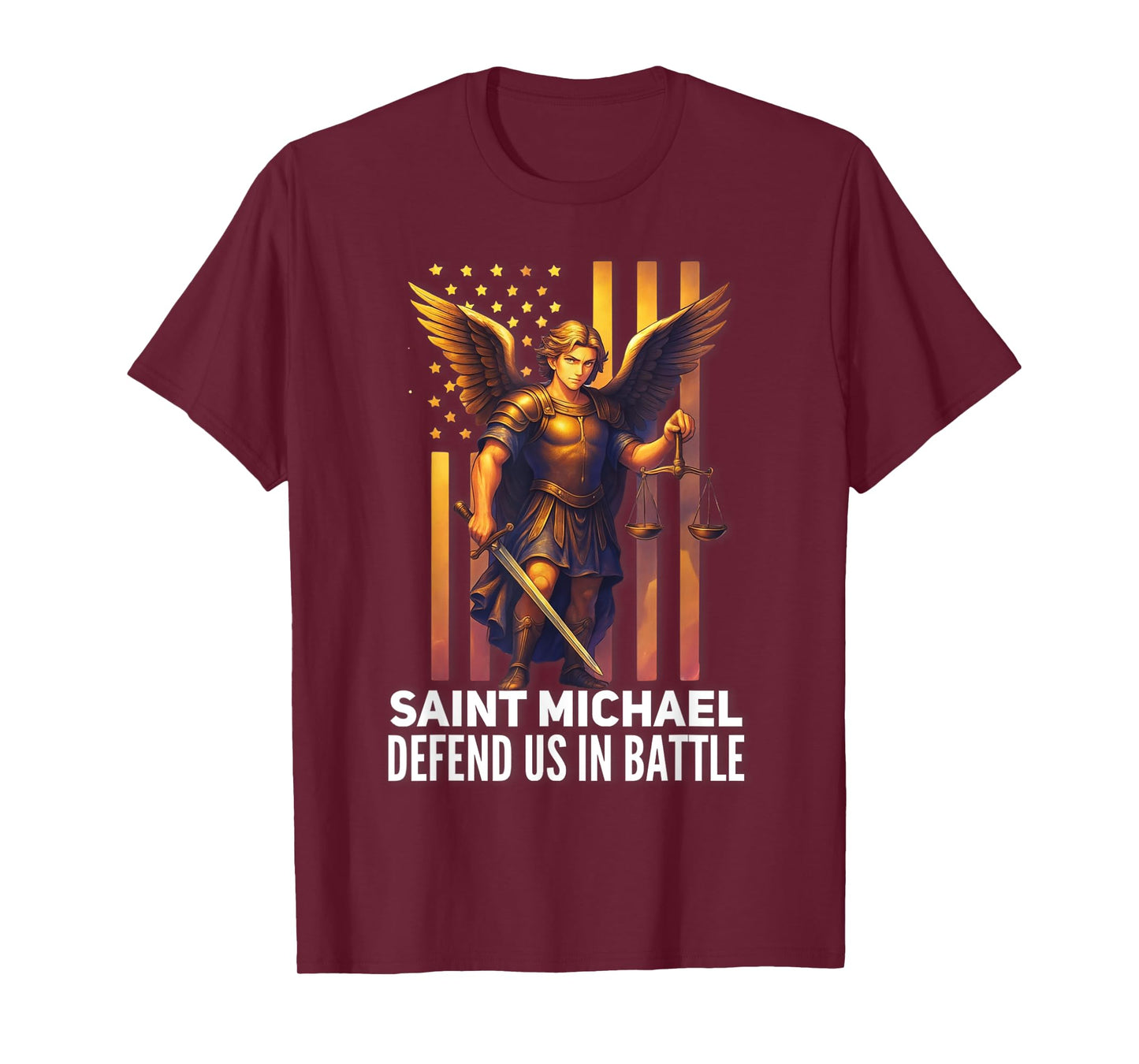 Saint Michael The Archangel Catholic T-Shirt