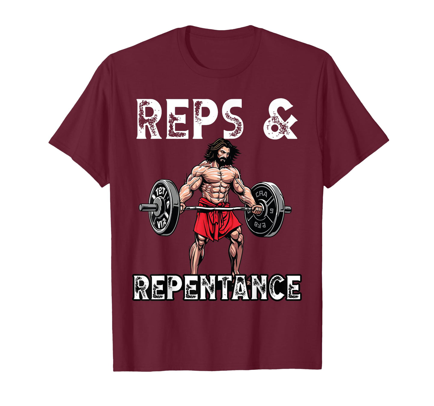 Gym Instructor Christian Beliefs Bodybuilding Jesus Christ T-Shirt