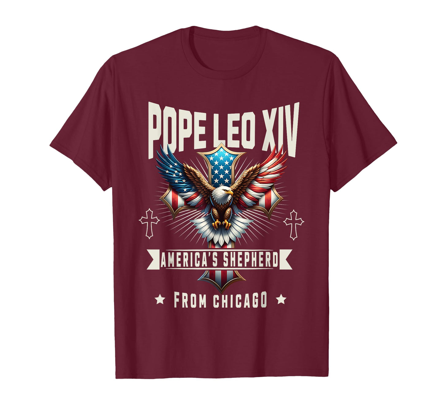 Habemus Papam 2025 Vatican Election Leo XIV From Chicago T-Shirt