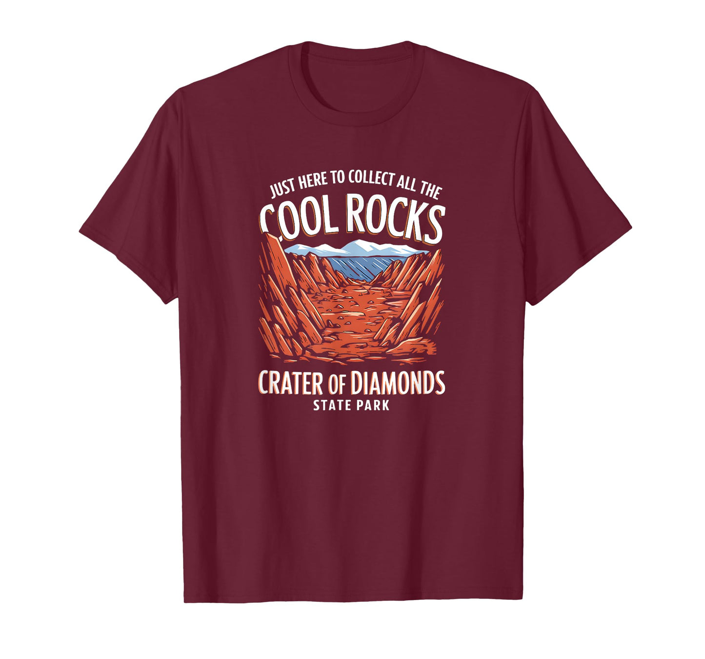 Funny Rock Collector Crater Of Diamonds State Park T-Shirt